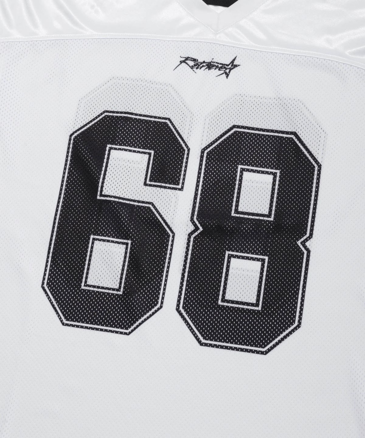 리트리버클럽(RETRIEVER CLUB) 68 LONG FOOTBALL JERSEY [WHITE]