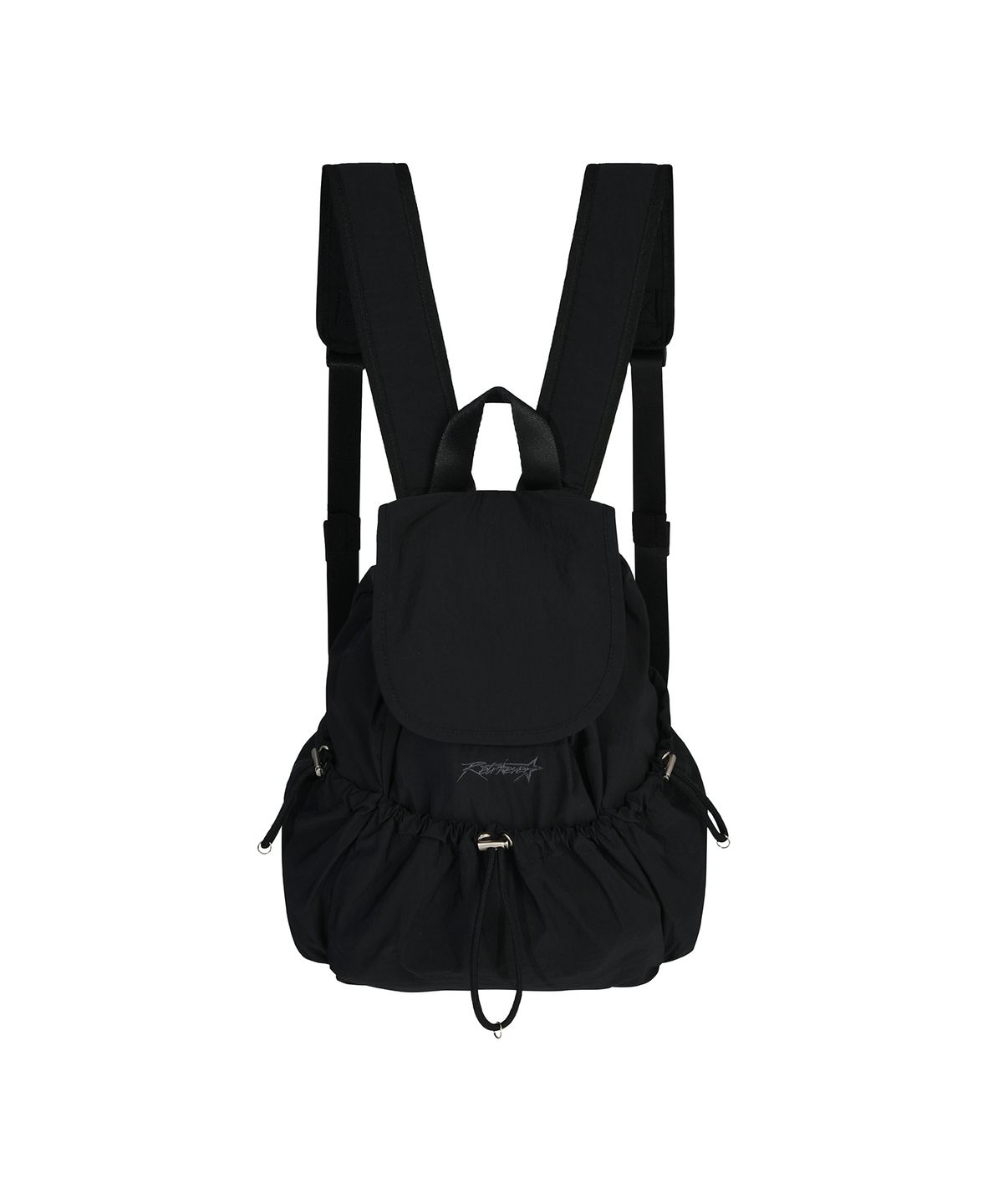 리트리버클럽(RETRIEVER CLUB) STRING MINI BACKPACK [BLACK]
