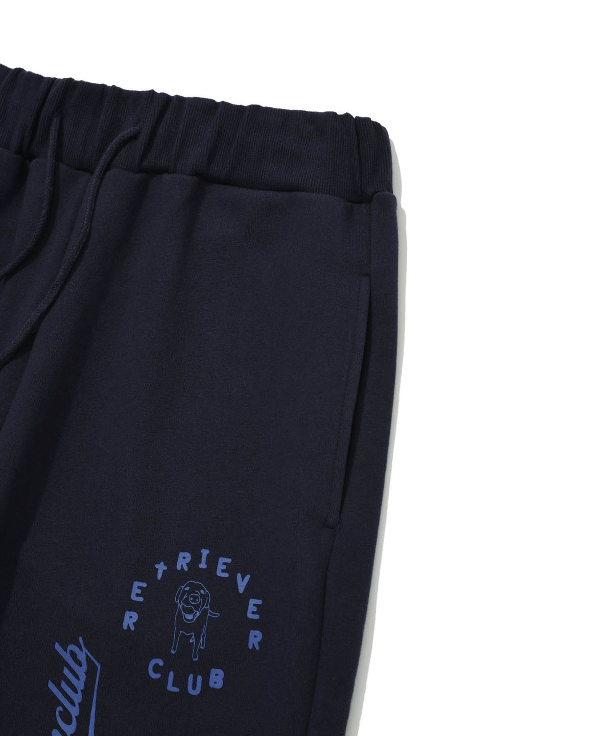리트리버클럽(RETRIEVER CLUB) MULTI LOGO PANTS [NAVY]