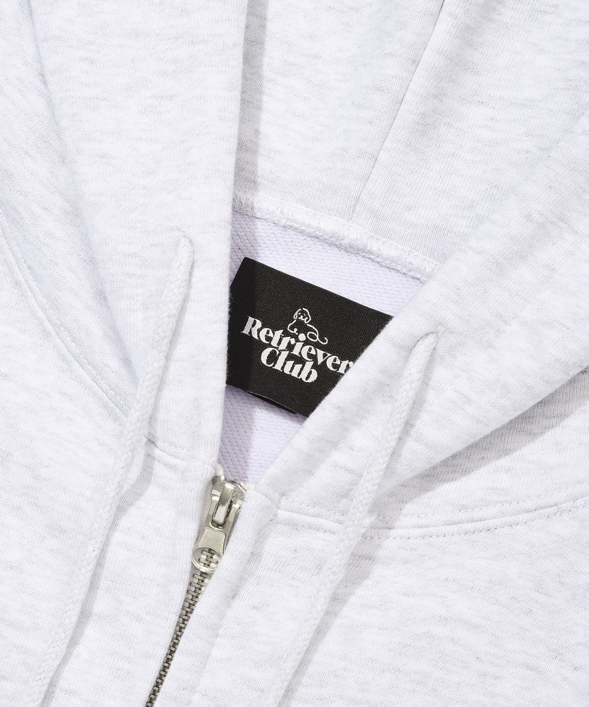 리트리버클럽(RETRIEVER CLUB) SMALL PUPPY HOOD ZIP UP [MELANGE GRAY]