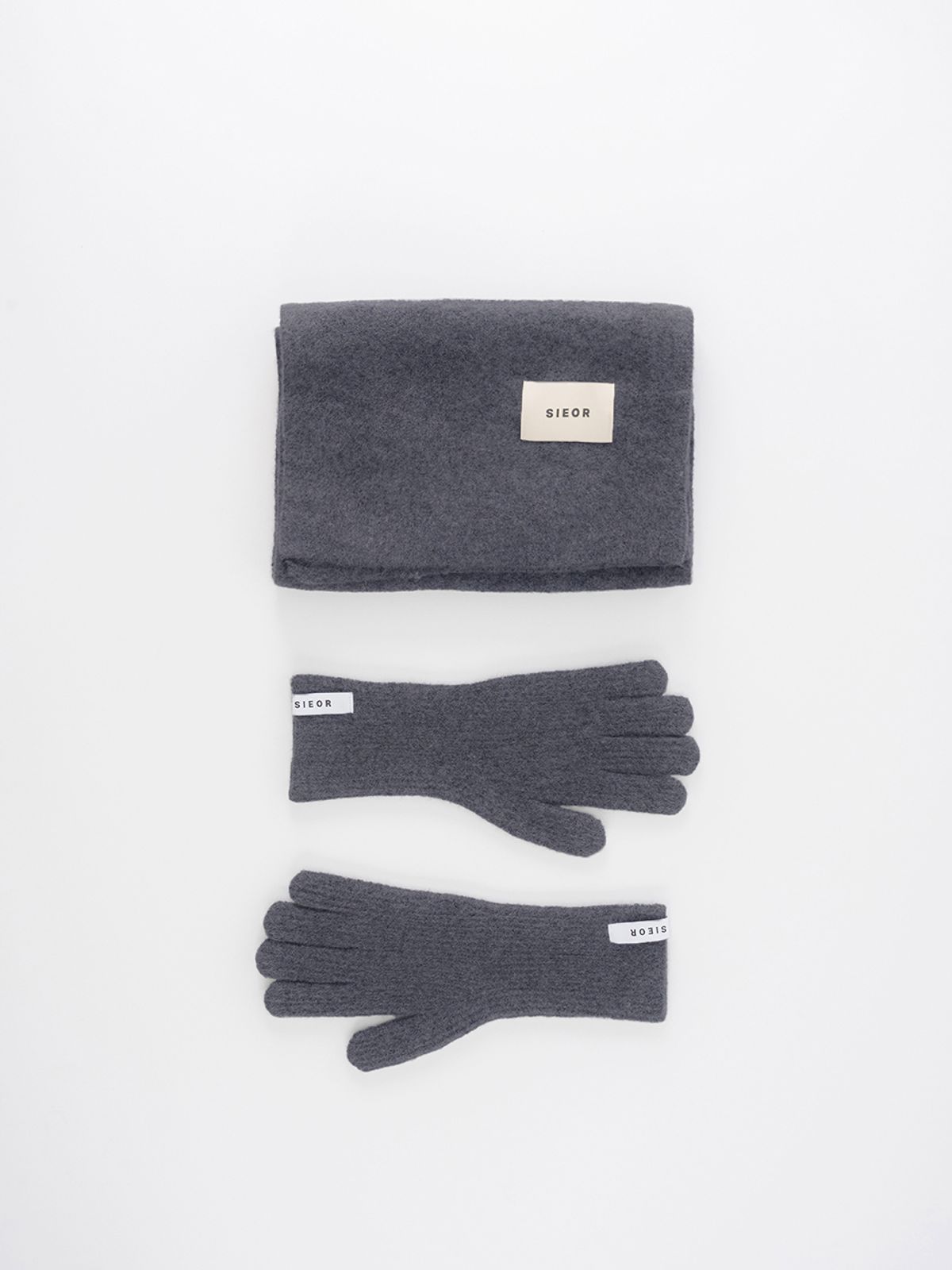 시오르(SIEOR) TRIKXI muffler&gloves set_6 colors