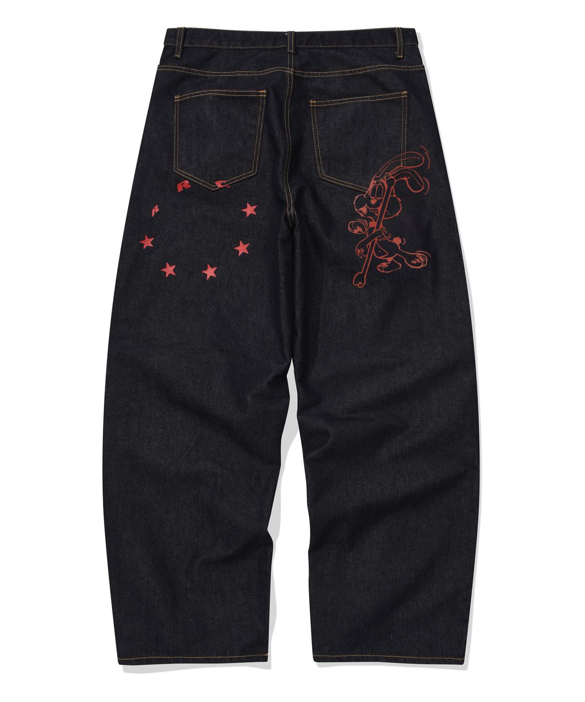 리트리버클럽(RETRIEVER CLUB) LIL RABBIT DENIM [INDIGO BLACK]