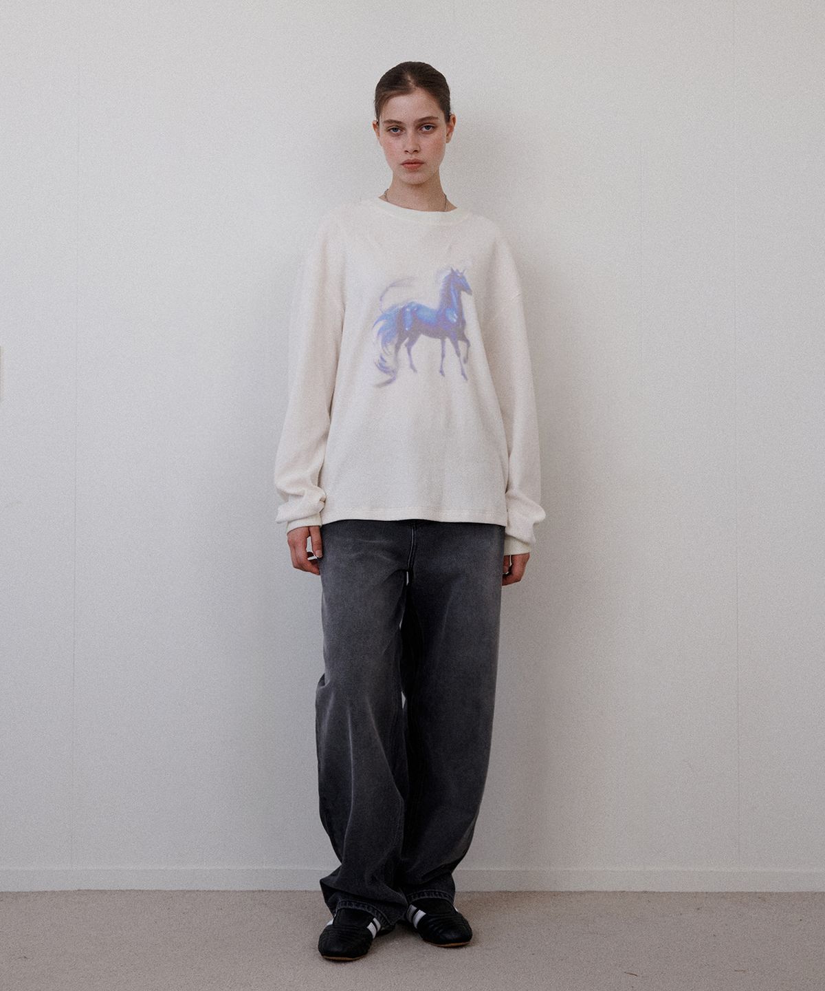 리트리버클럽(RETRIEVER CLUB) LIL RABBIT DENIM [GRAY]