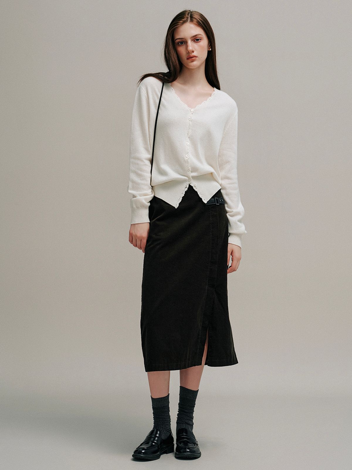 르니나(LENINA) VERITE corduroy skirt_2colors