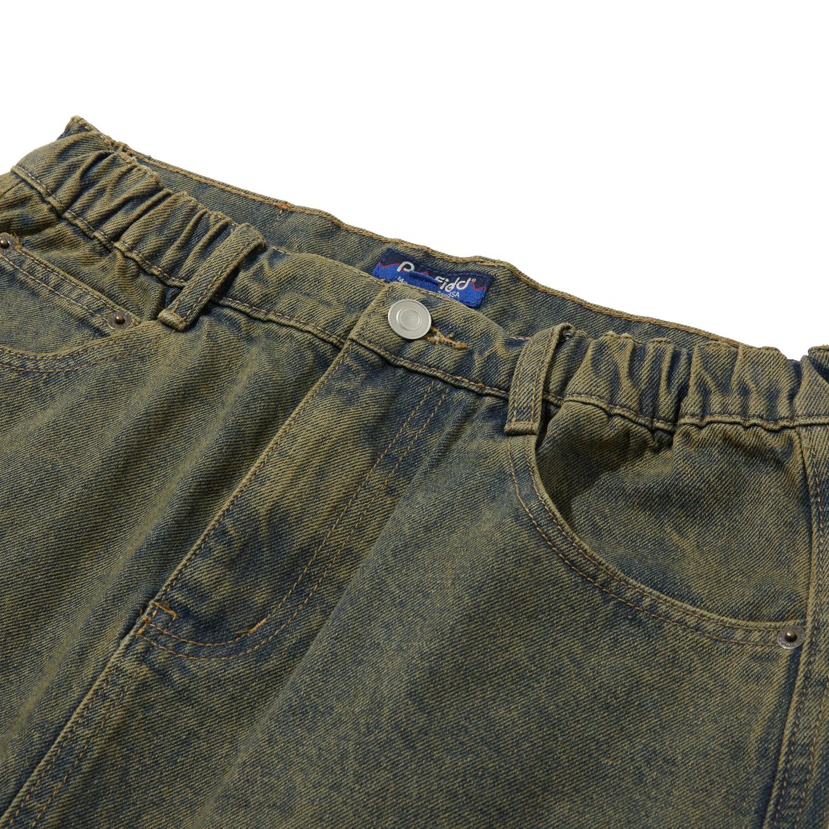 펜필드(PENFIELD) VINTAGE DYEING PIONEER SKIRT MOSS_FQ3WS02F