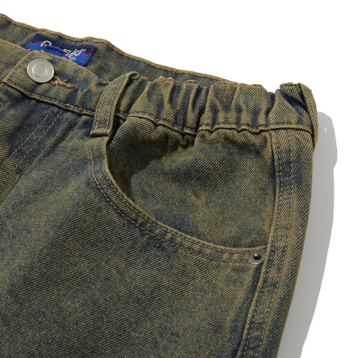 펜필드(PENFIELD) VINTAGE DYEING PIONEER SKIRT MOSS_FQ3WS02F