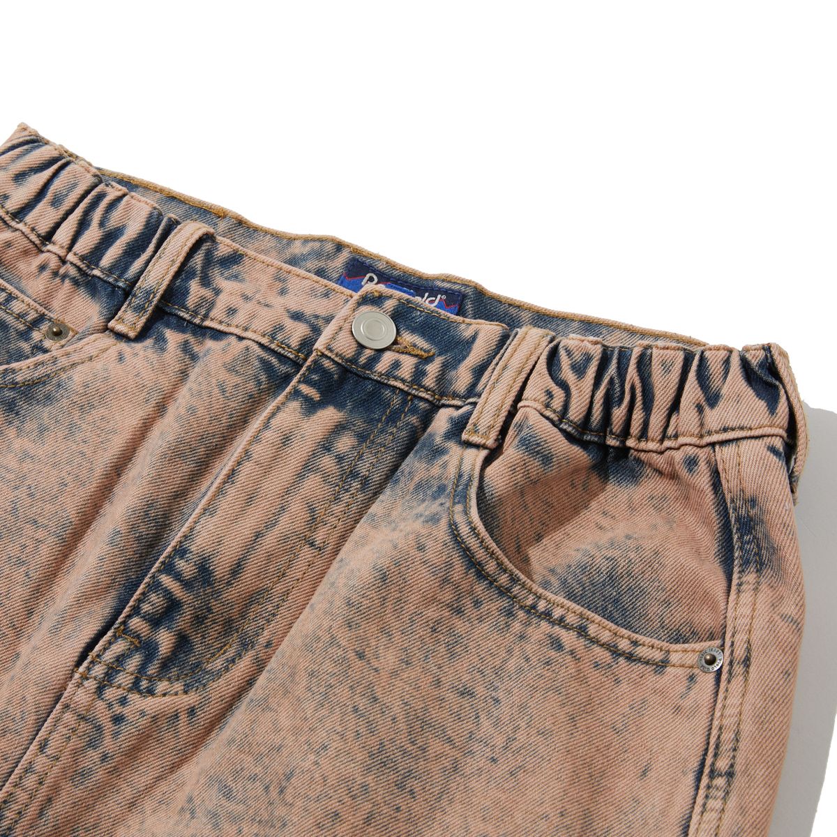 펜필드(PENFIELD) VINTAGE DYEING PIONEER SKIRT BROWN PINK_FQ3WS01F