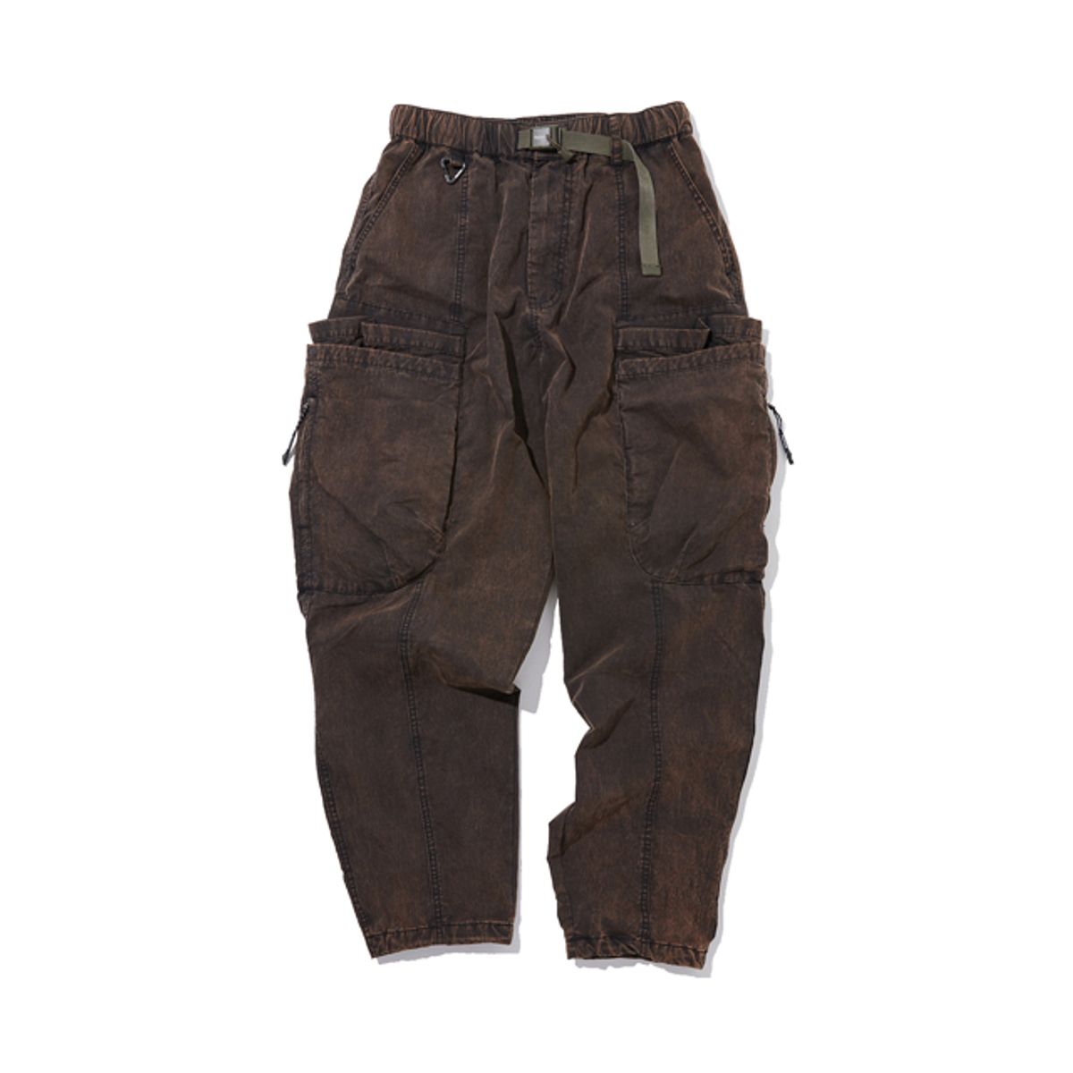 펜필드(PENFIELD) BELTED UTILITY POCKET BALLOON PANTS DARK BROWN_FQ3WP70U