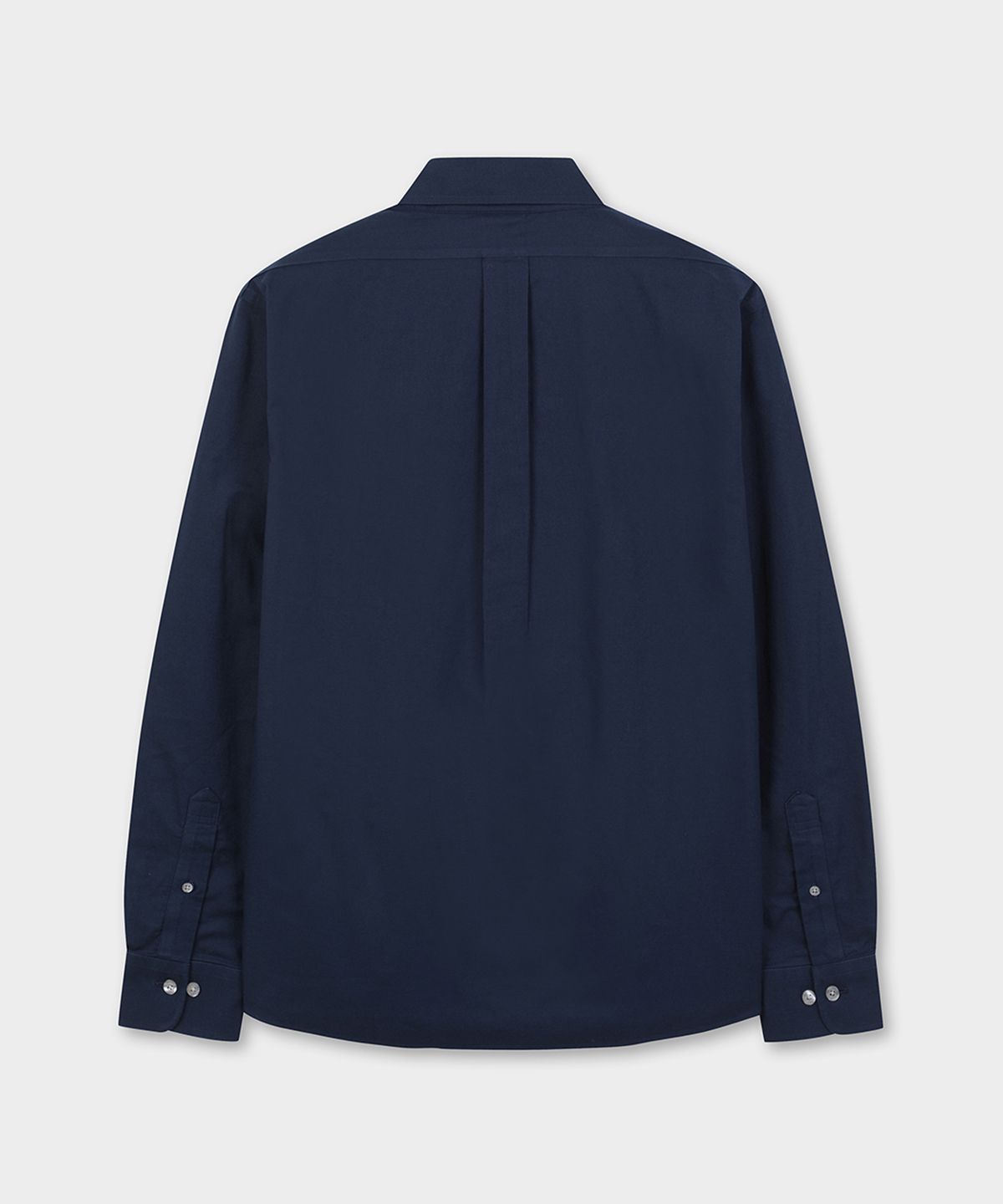 브룩스 브라더스(BROOKS BROTHERS) 레귤러핏 논아이론 옥스포드 스포츠셔츠 (네이비) (BBTHMM4604QEF)