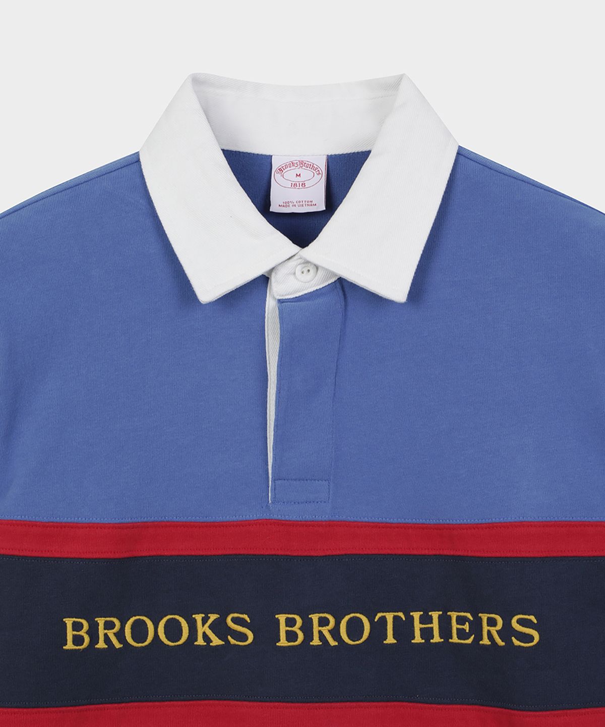 브룩스 브라더스(BROOKS BROTHERS) 빈티지 럭비셔츠 (네이비) (BBNTMF5960MEF)