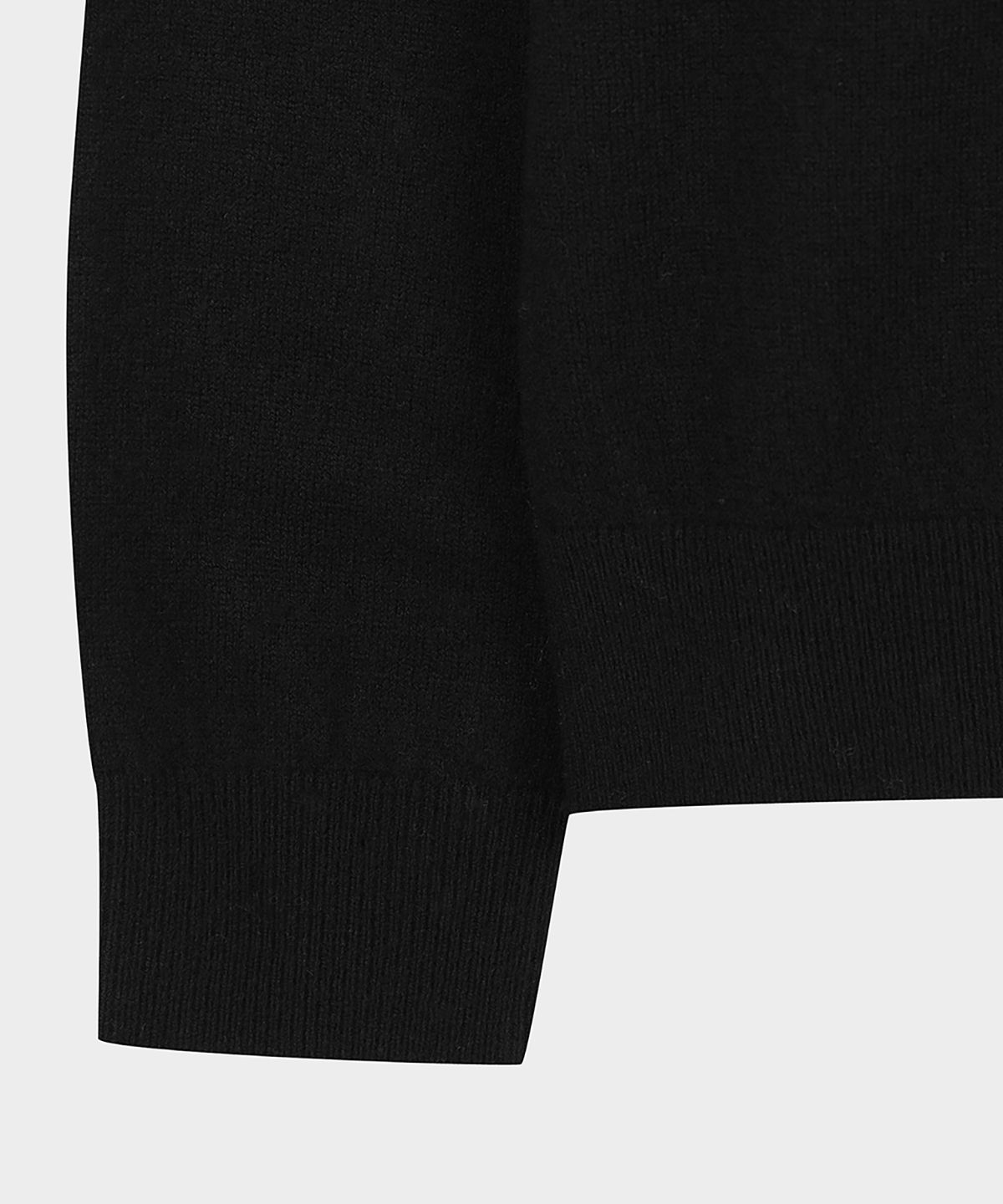 브룩스 브라더스(BROOKS BROTHERS) 울 하프넥 스웨터 (블랙) (BBWUMB1013UEF)