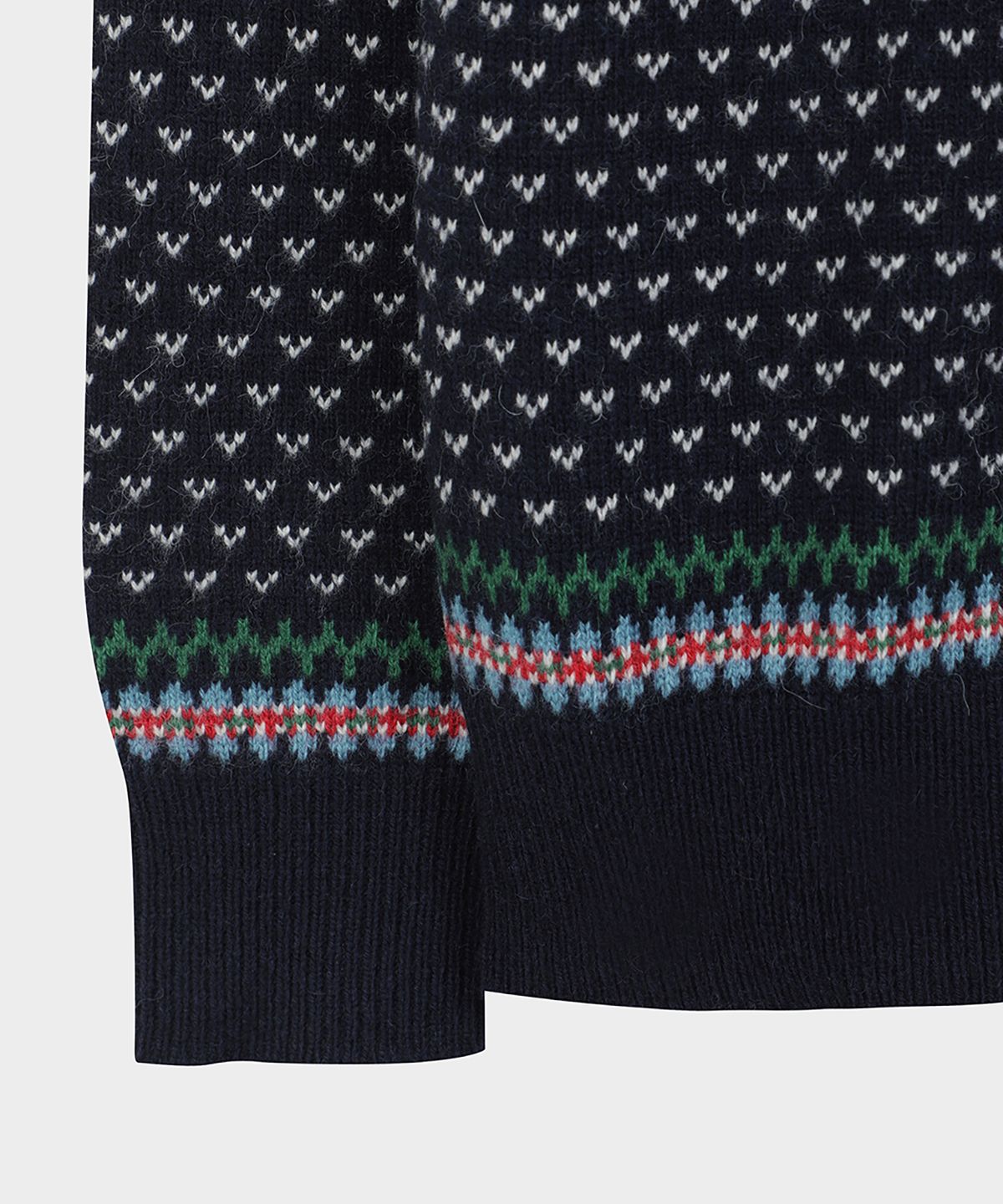 브룩스 브라더스(BROOKS BROTHERS) 알파카 홀리데이 패턴 스웨터 (멀티) (BBWRMM39417EW)