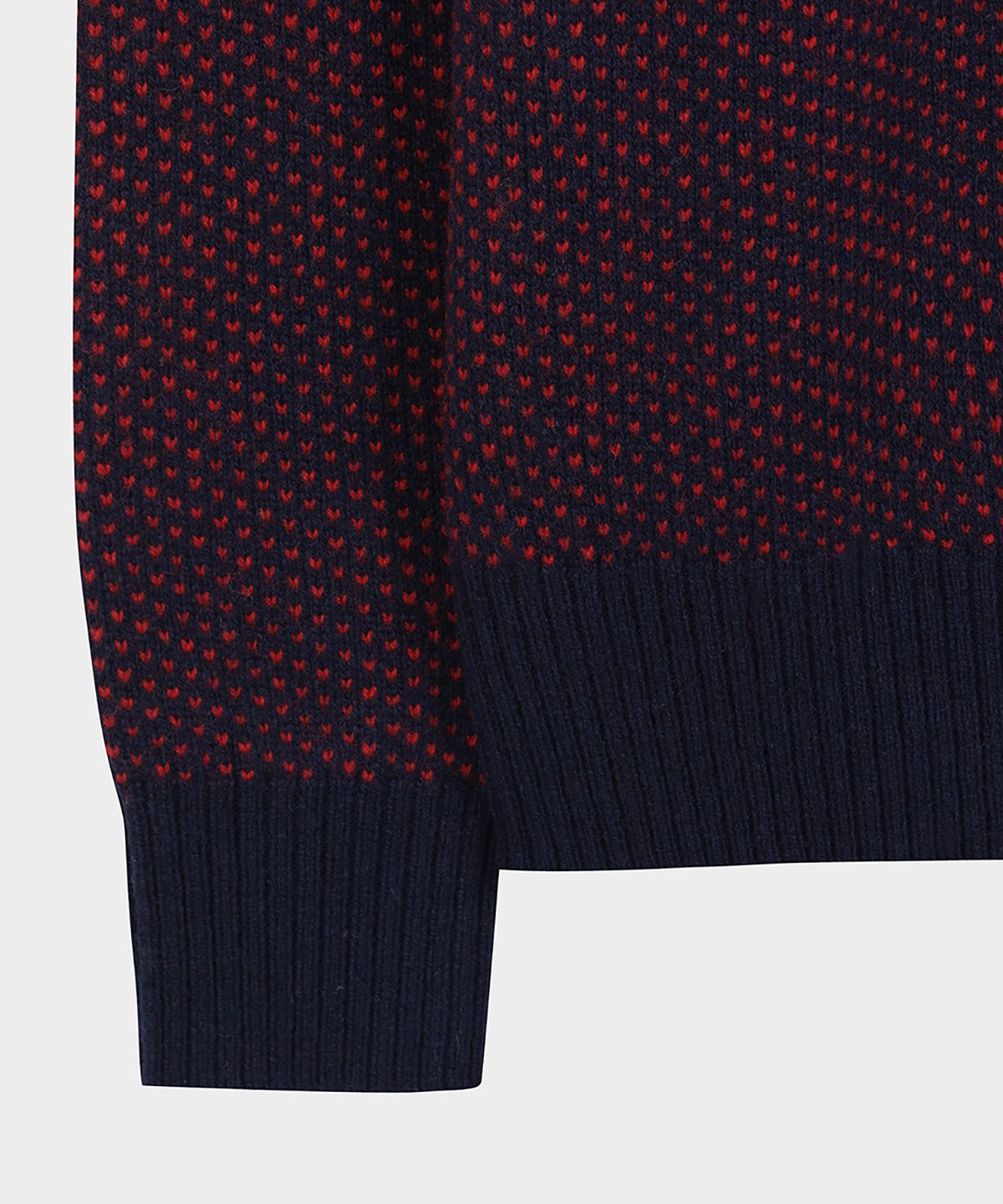 브룩스 브라더스(BROOKS BROTHERS) 디어 체스트 스트라이프 스웨터 (버건디) (BBWRMF4555EEW)