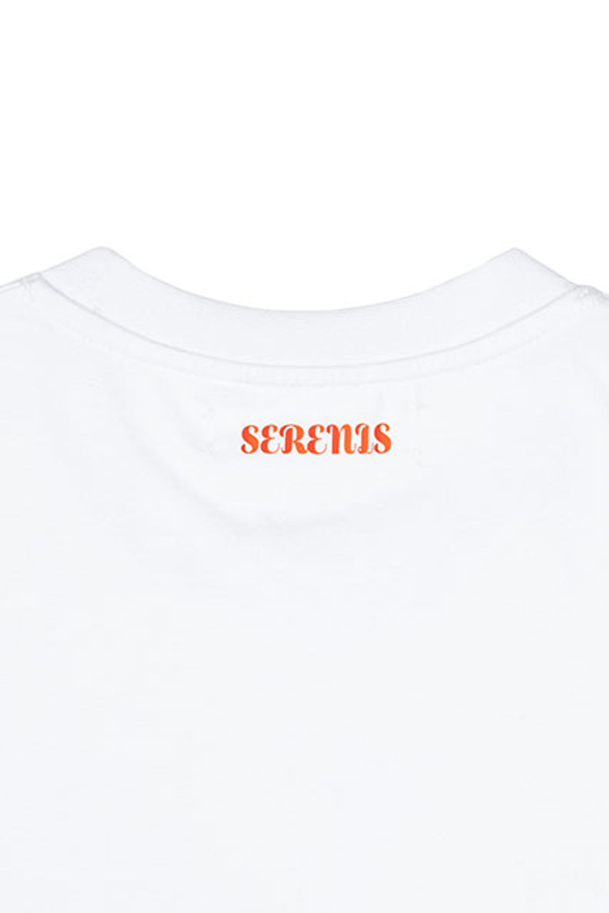 세레니스(SERENIS) 하트플레닛 티셔츠 화이트