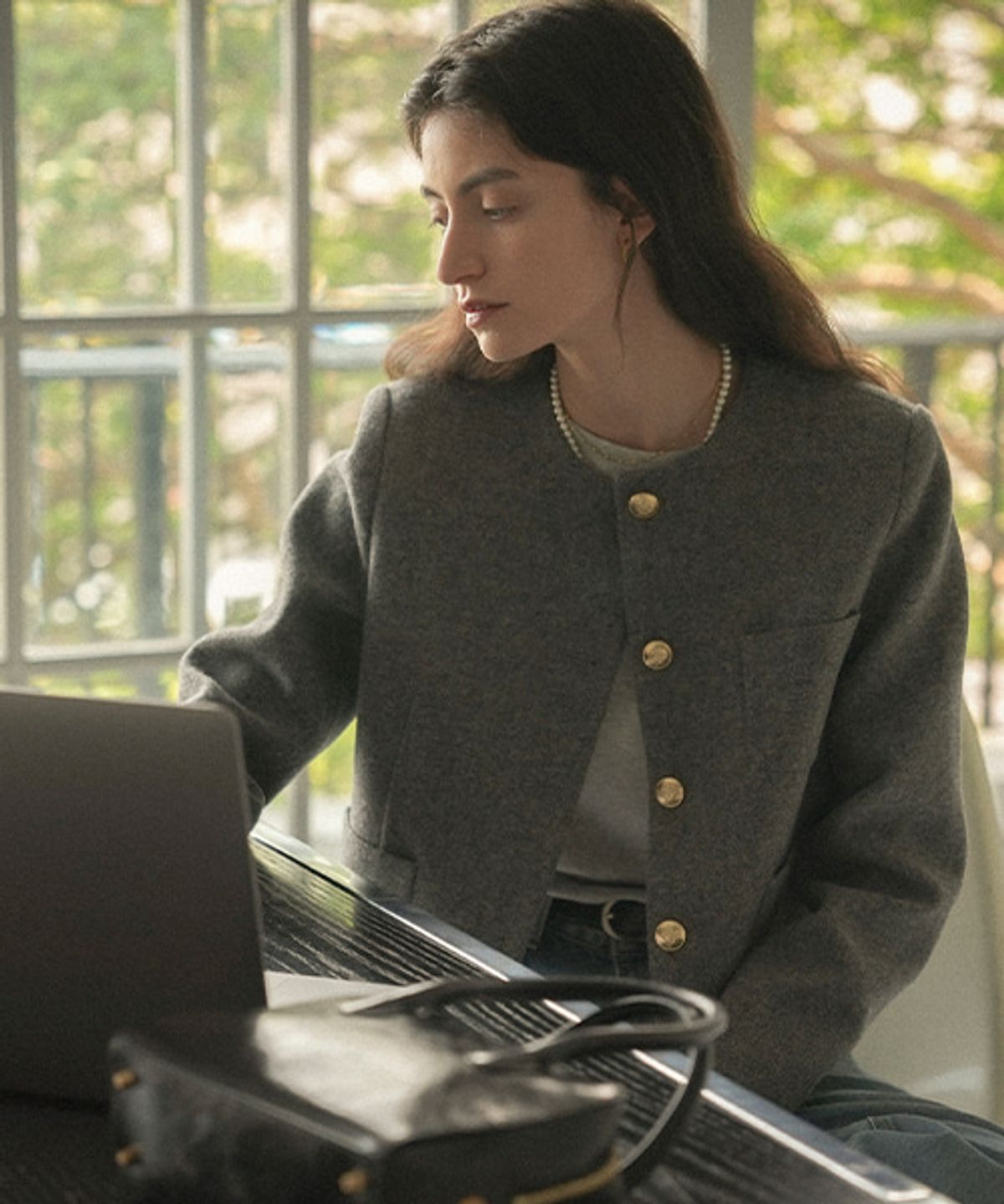 틸아이다이(TILL I DIE) Stella wool jacket_3color