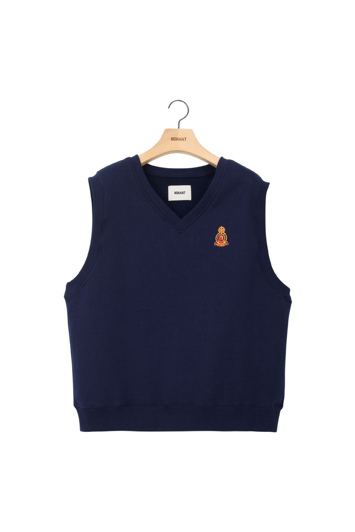 노앙(NOHANT) SWEATSHIRT VEST NAVY