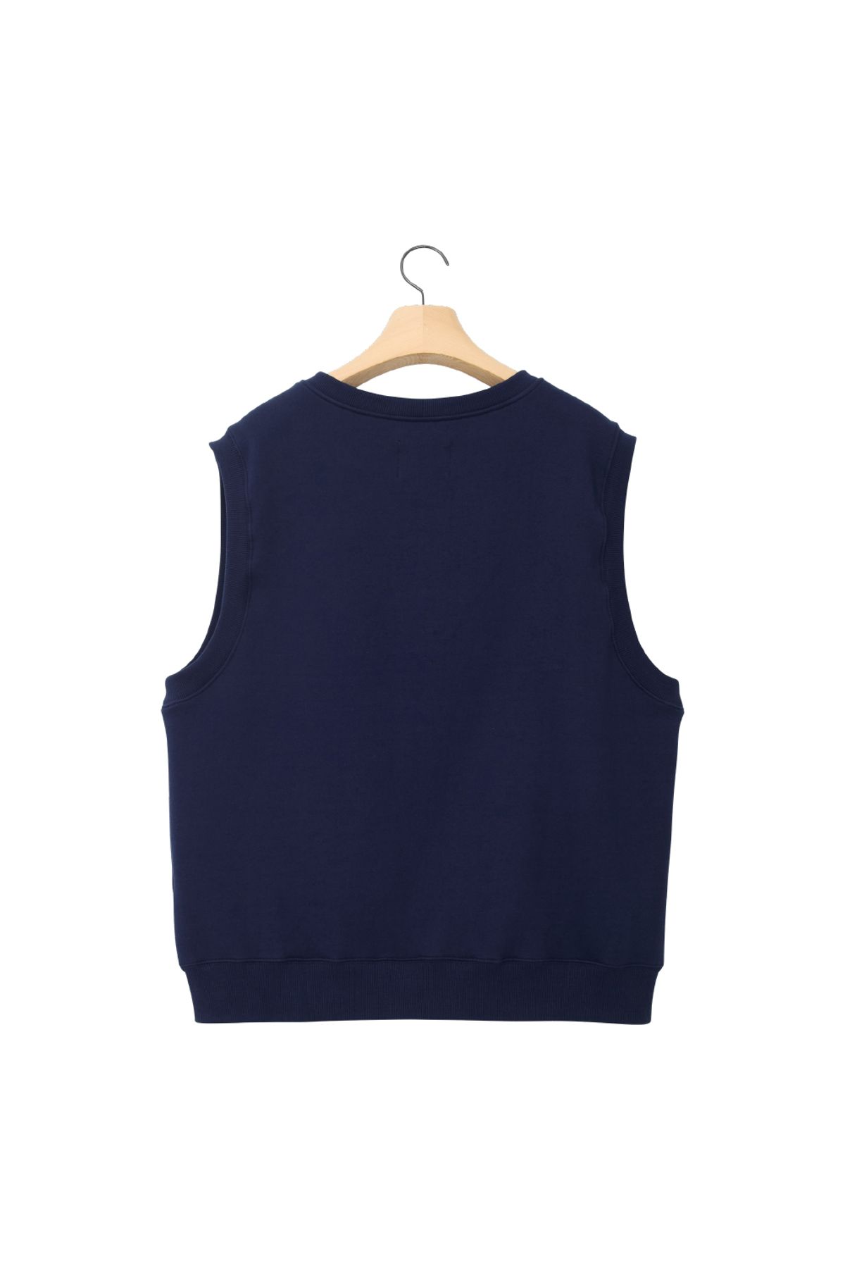 노앙(NOHANT) SWEATSHIRT VEST NAVY
