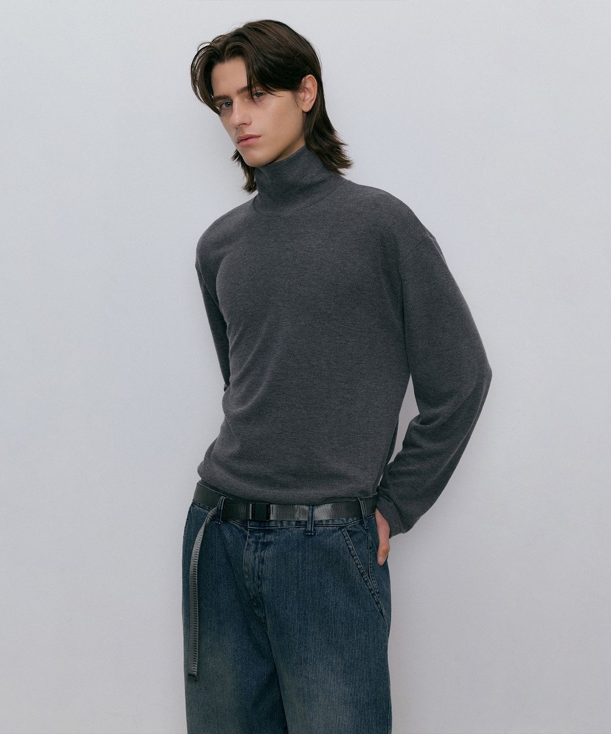 엔도어(ENDOOR) Webbing belt (gray)