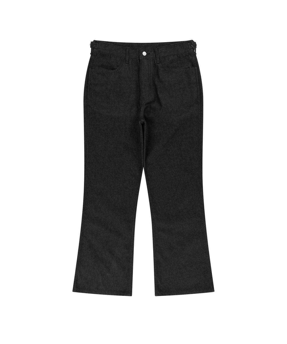 엔도어(ENDOOR) flare washed denim pants (black)