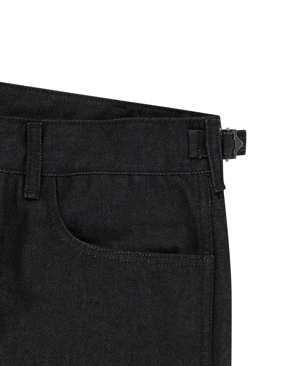 엔도어(ENDOOR) flare washed denim pants (black)