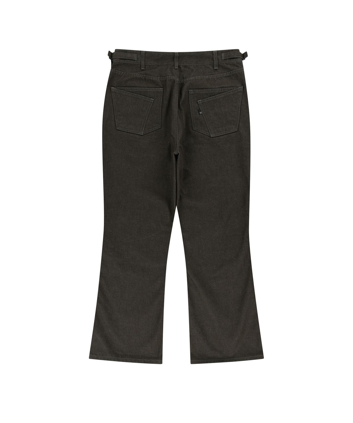 엔도어(ENDOOR) flare washed denim pants (brown)