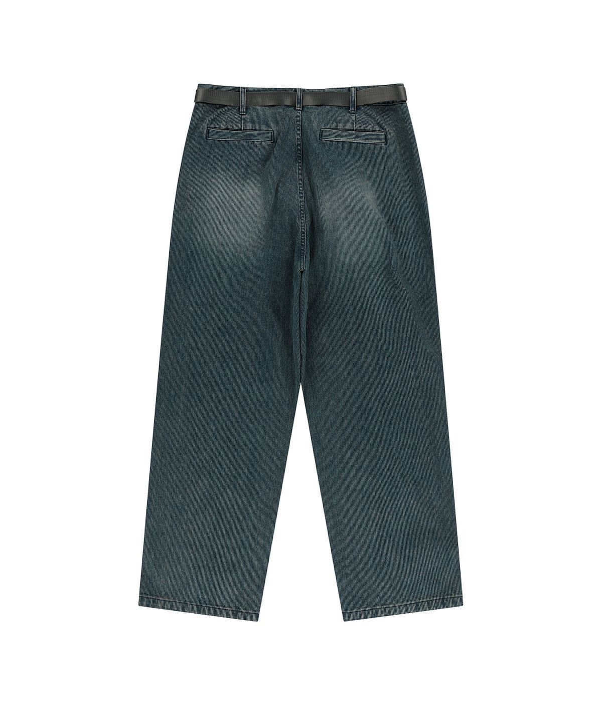 엔도어(ENDOOR) Belted corduroy denim pants (light blue)