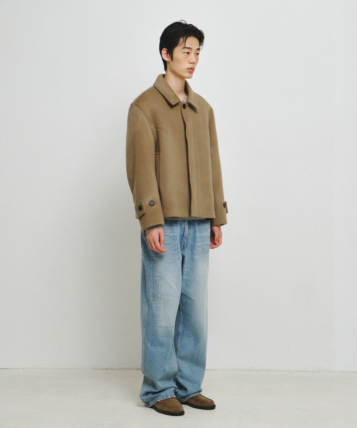 엔도어(ENDOOR) Short mac coat (beige)