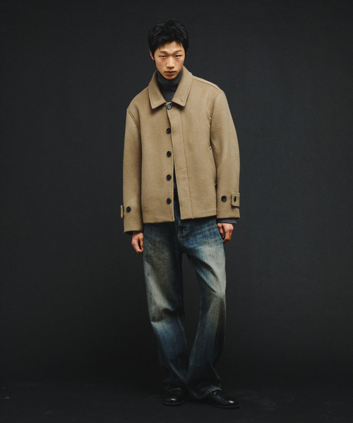엔도어(ENDOOR) Short mac coat (beige)