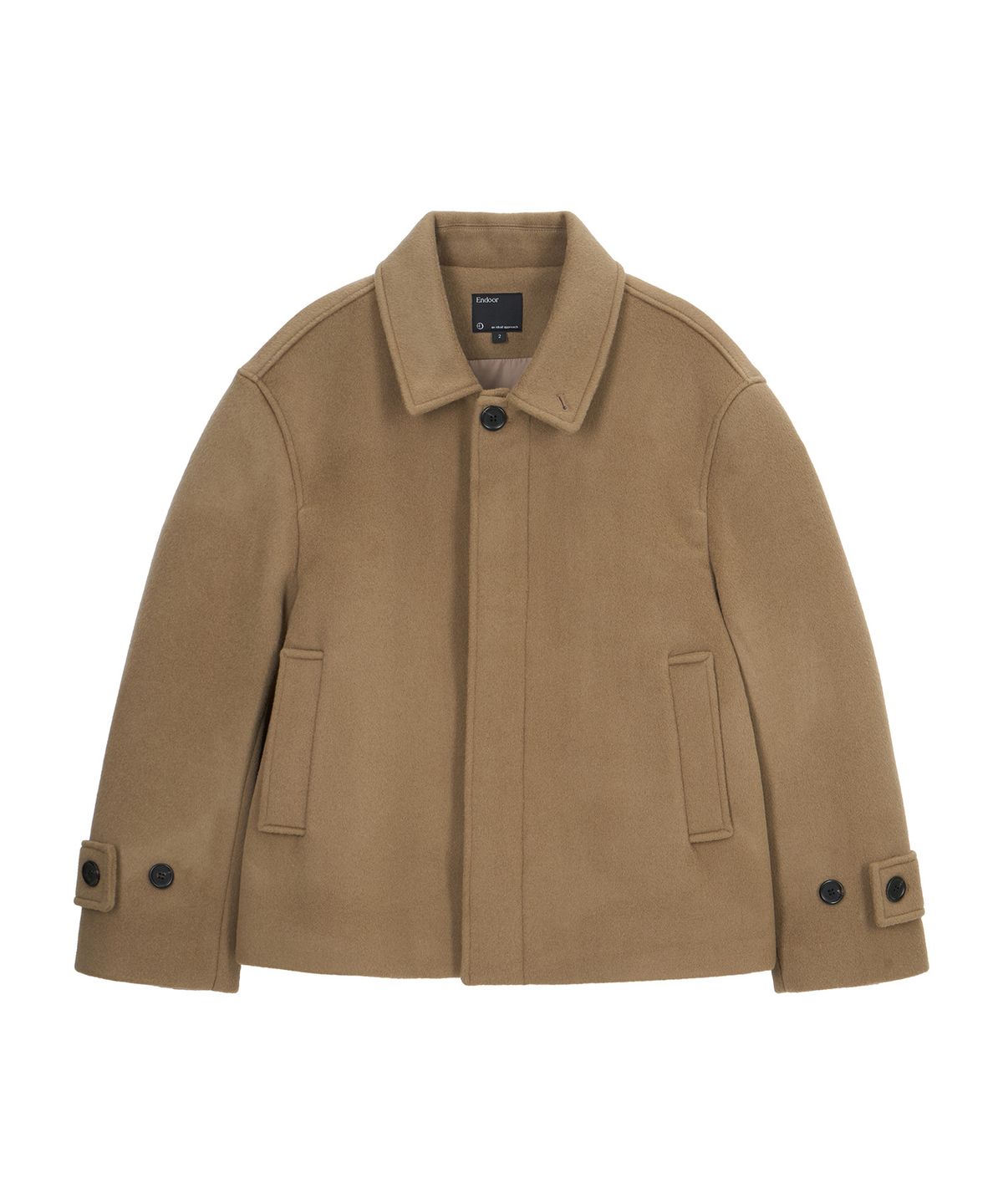 엔도어(ENDOOR) Short mac coat (beige)