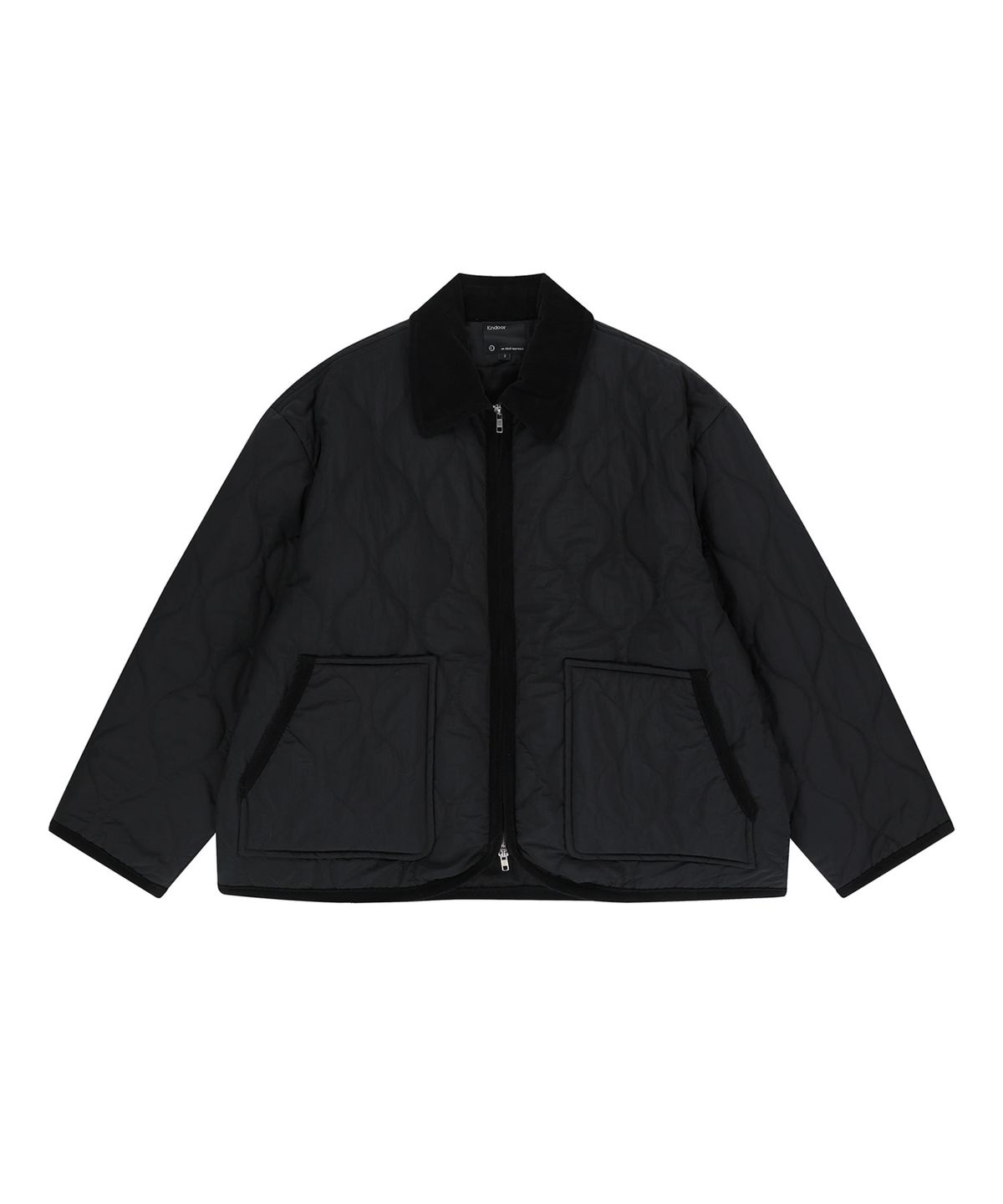 엔도어(ENDOOR) Quilted jacket (black)