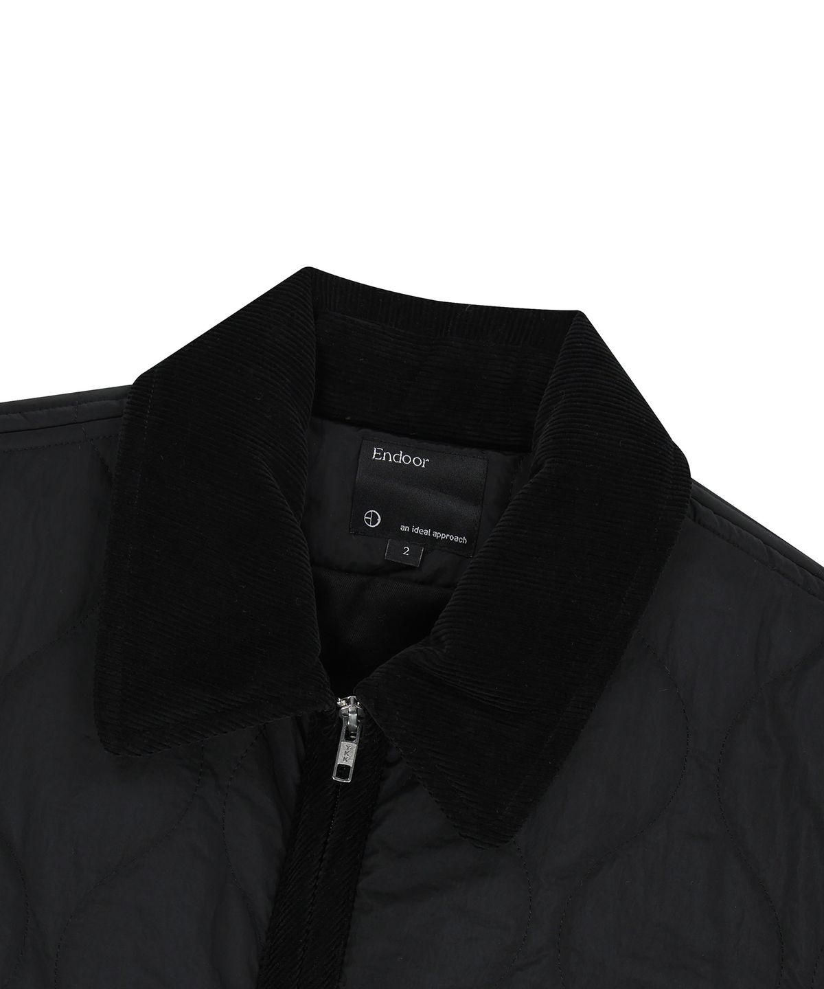 엔도어(ENDOOR) Quilted jacket (black)