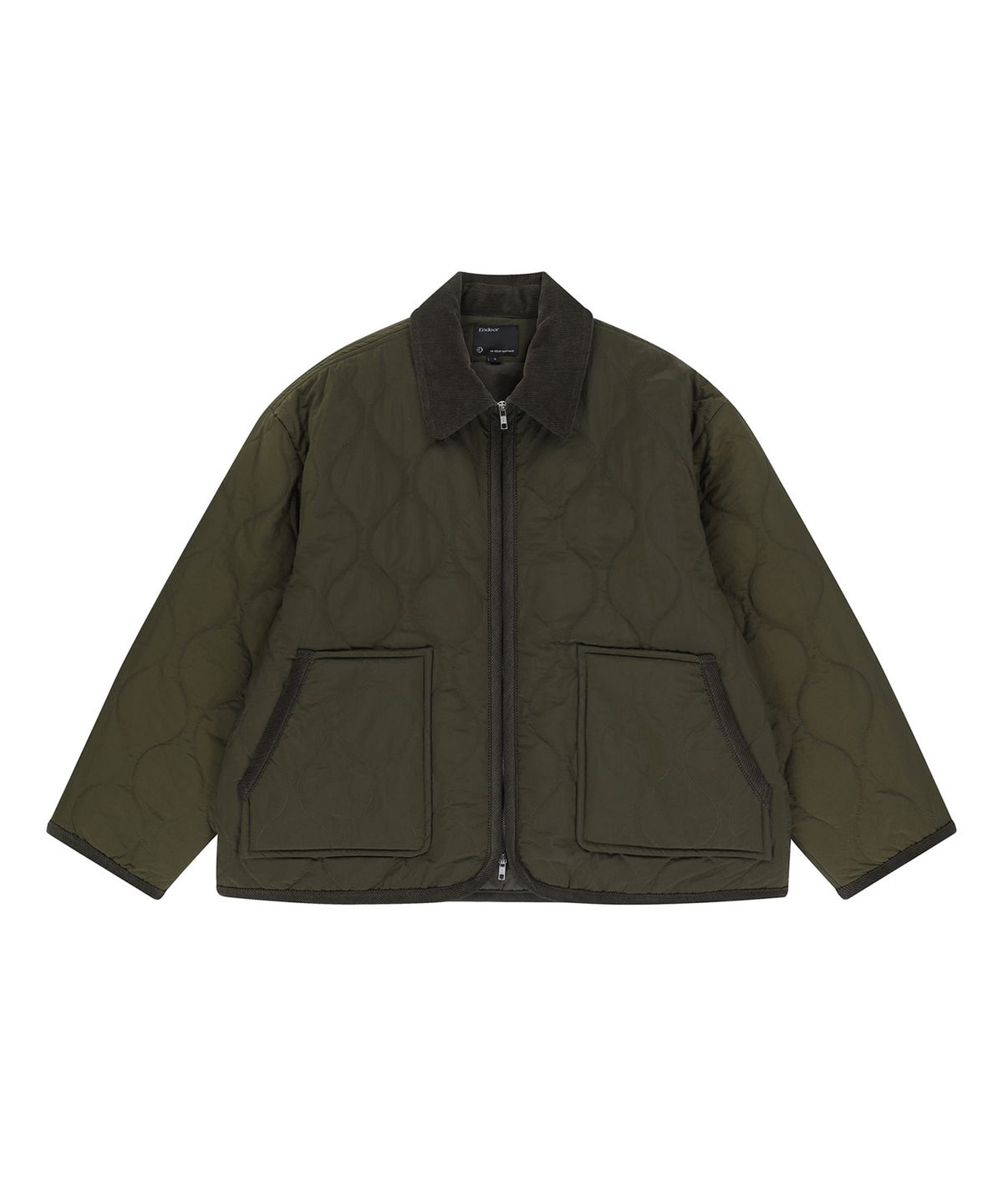 엔도어(ENDOOR) Quilted jacket (olive)
