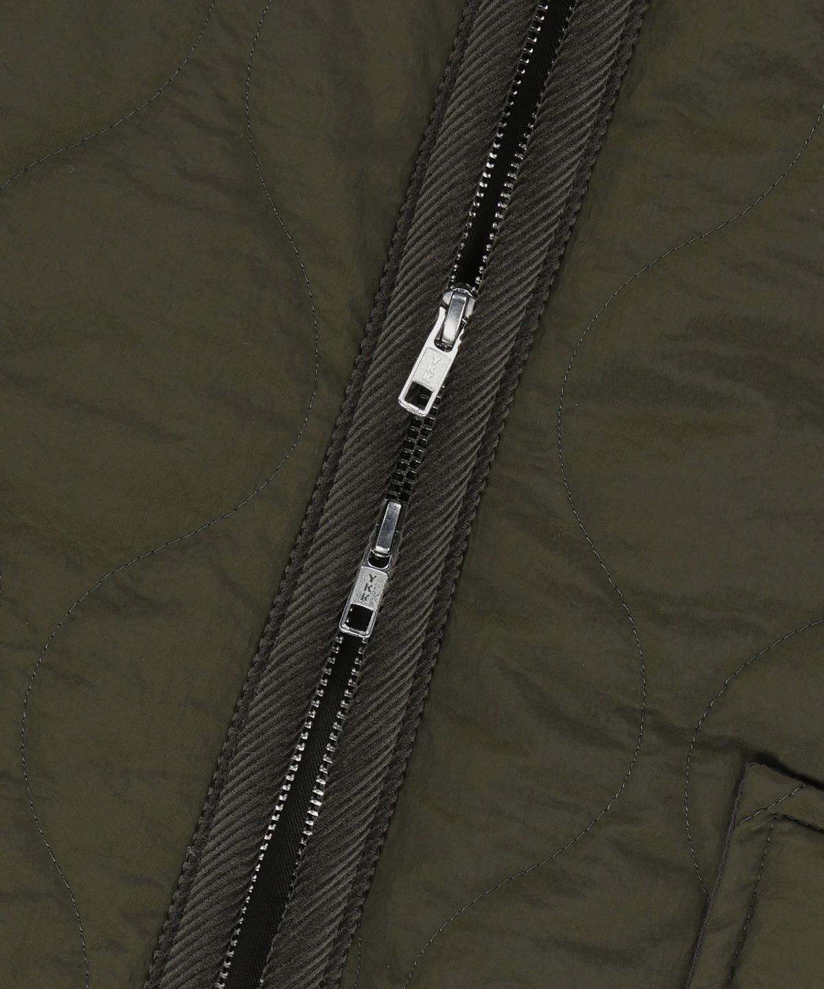 엔도어(ENDOOR) Quilted jacket (olive)