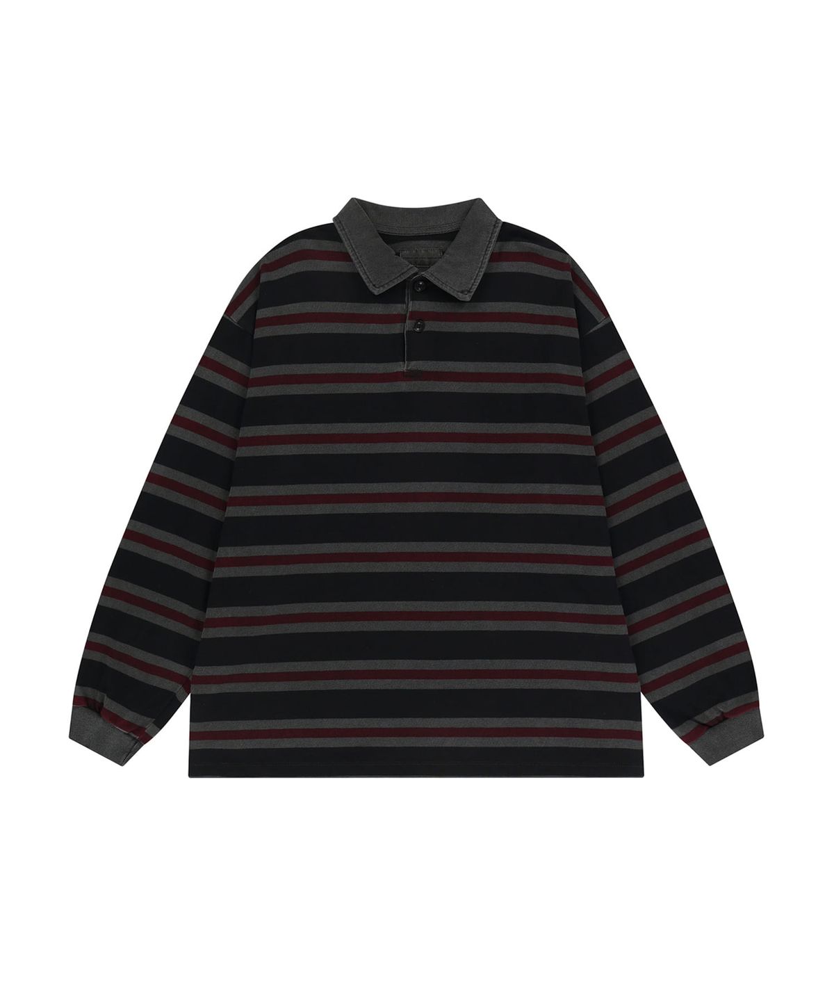 엔도어(ENDOOR) Vintage stripe polo shirt (Vintage gray)