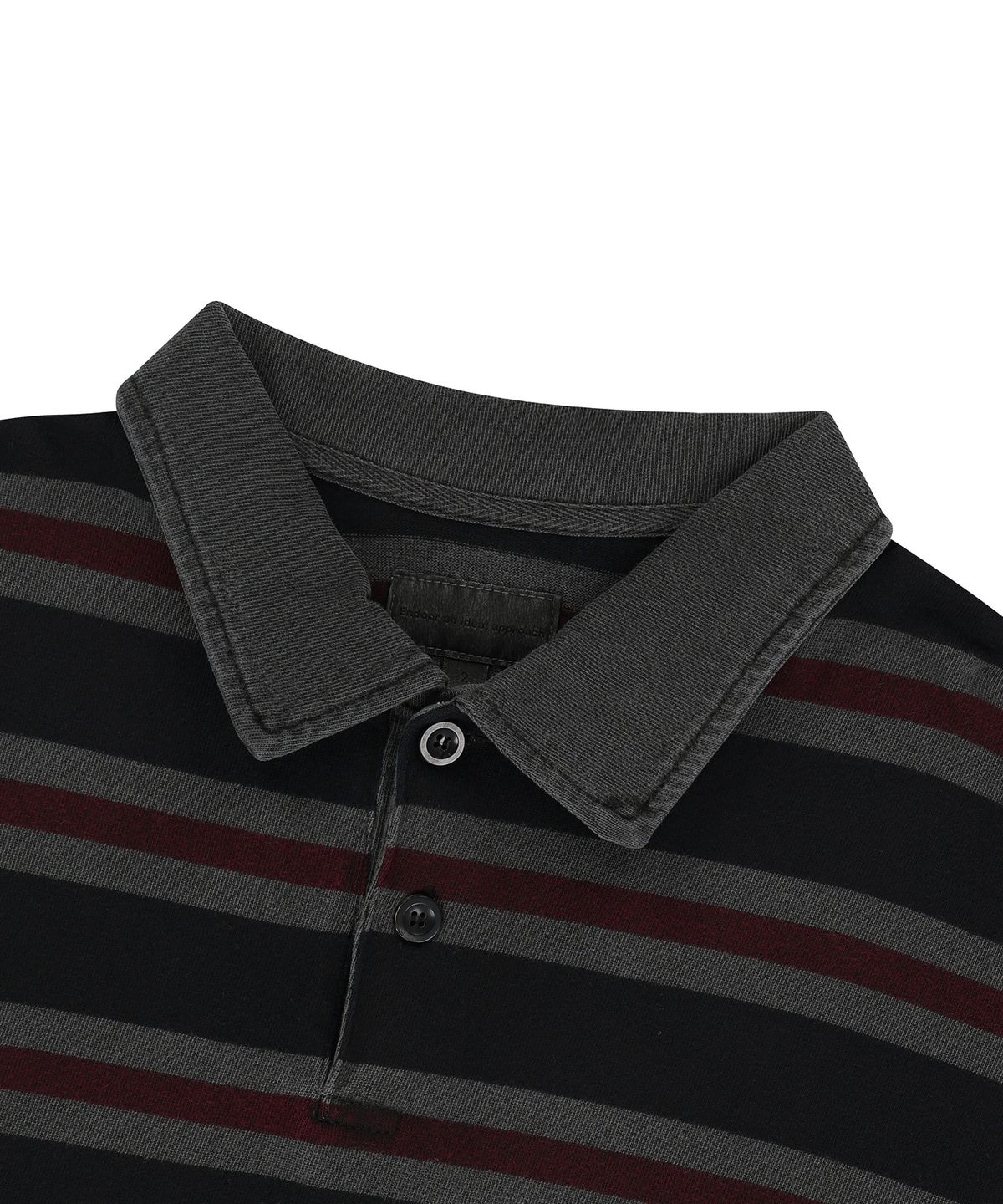 엔도어(ENDOOR) Vintage stripe polo shirt (Vintage gray)