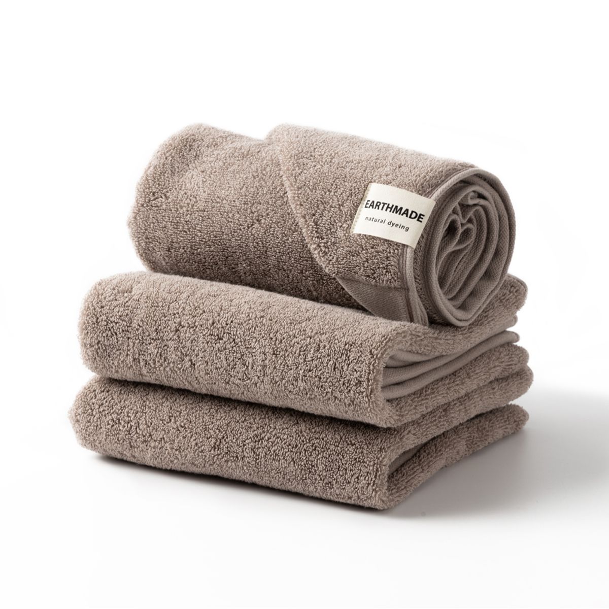 어스메이드(EARTHMADE) 스킨케어 식물염색 오가닉 170g 세면타월 5장