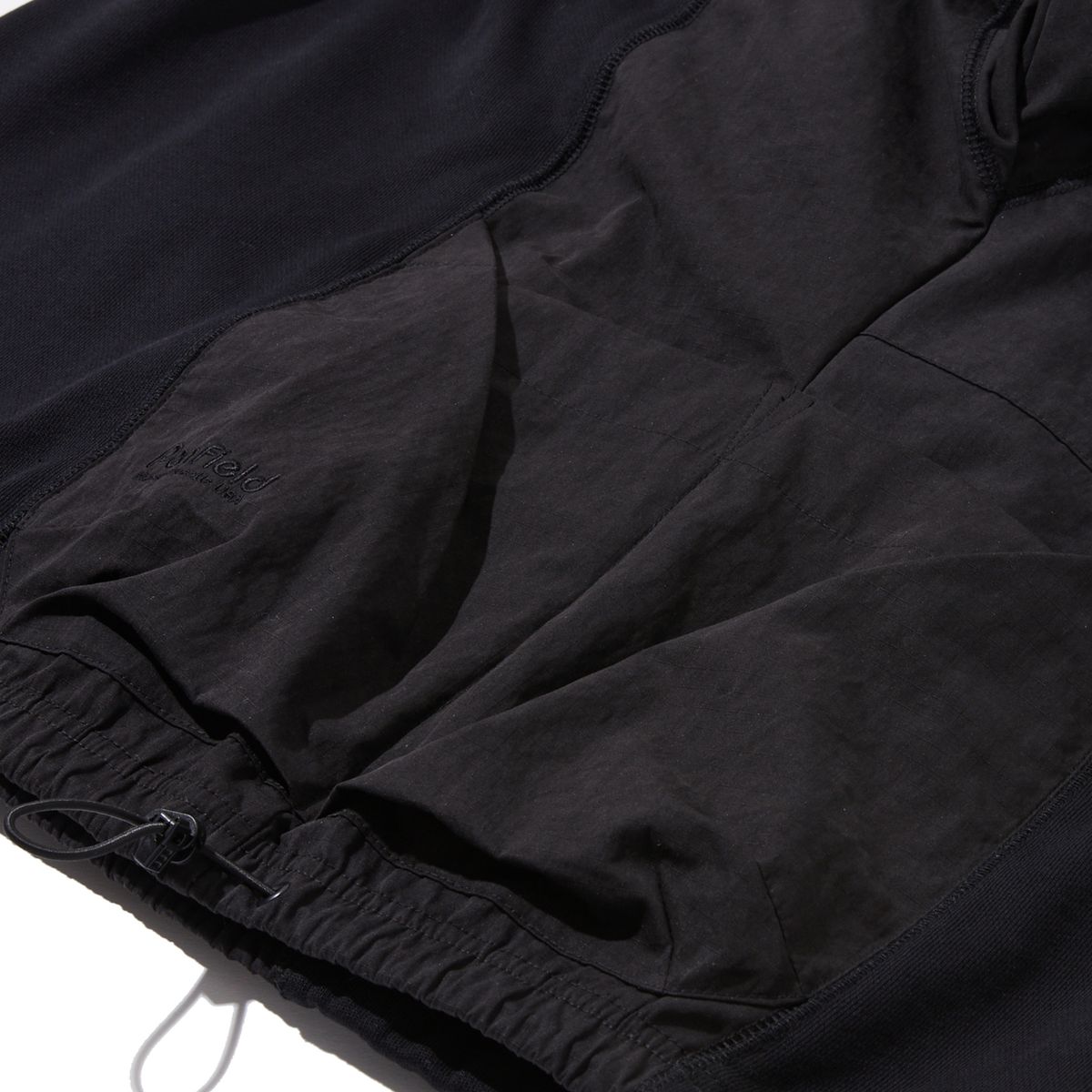 펜필드(PENFIELD) CN MIXED UTILITY POCKET SWEAT HOODIE BLACK_FQ3KH80U