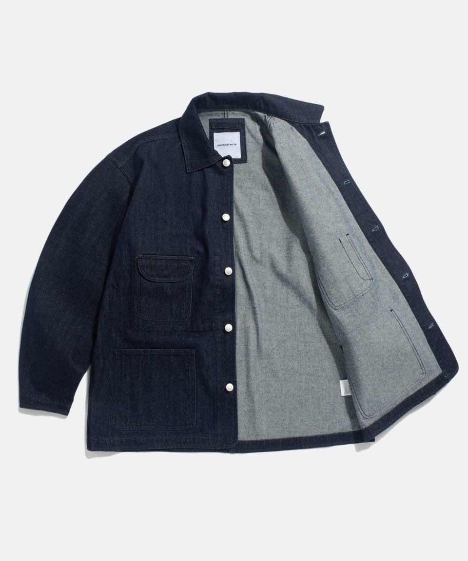 MUSINSA | ESPIONAGE 50s American Denim Coverall Dark Indigo
