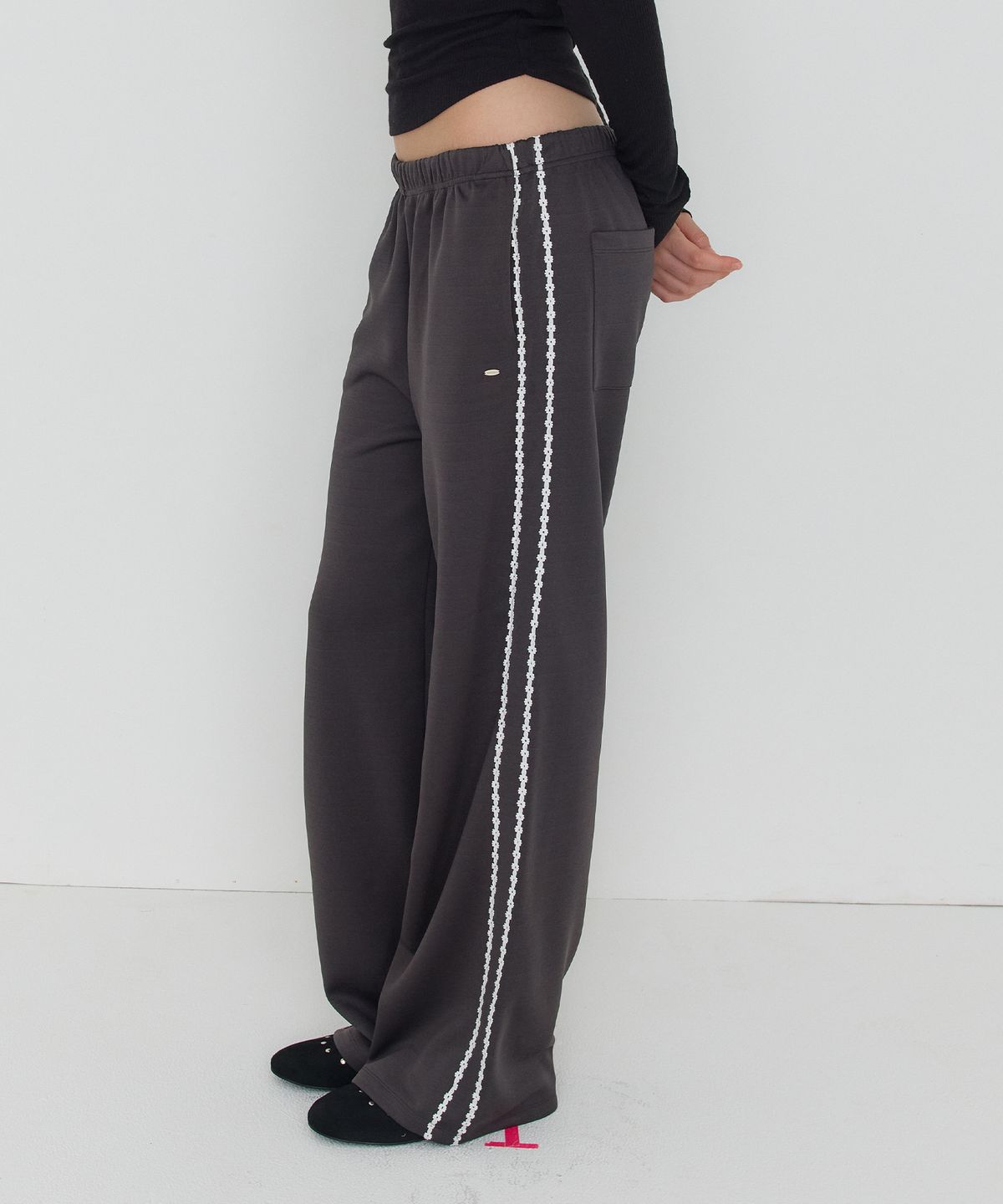 디어스토커(DEARSTALKER) HAZE LACE TRACK PANTS - 5 COLOR