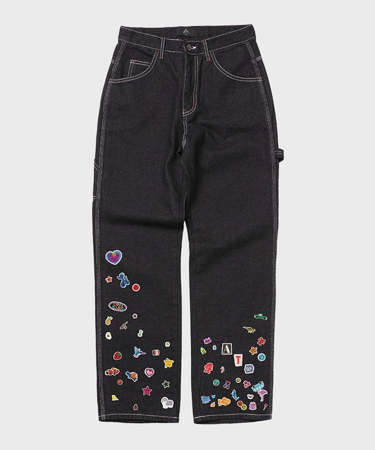 아티스트웨어(ARTISTWEAR) [ATW] 쿨키즈 빅터 와이드 데님팬츠