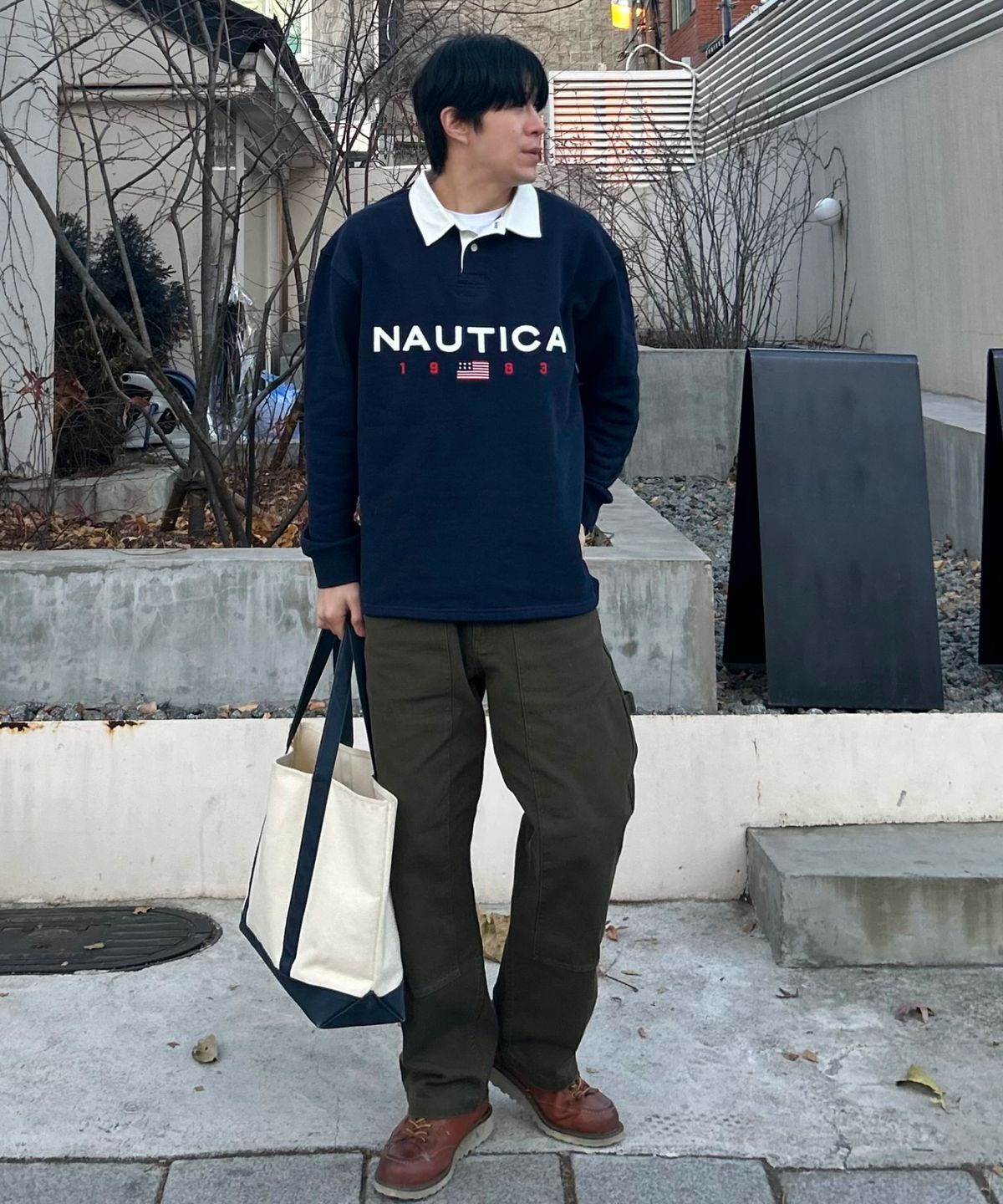 노티카(NAUTICA) 83플래그 폴로 럭비티