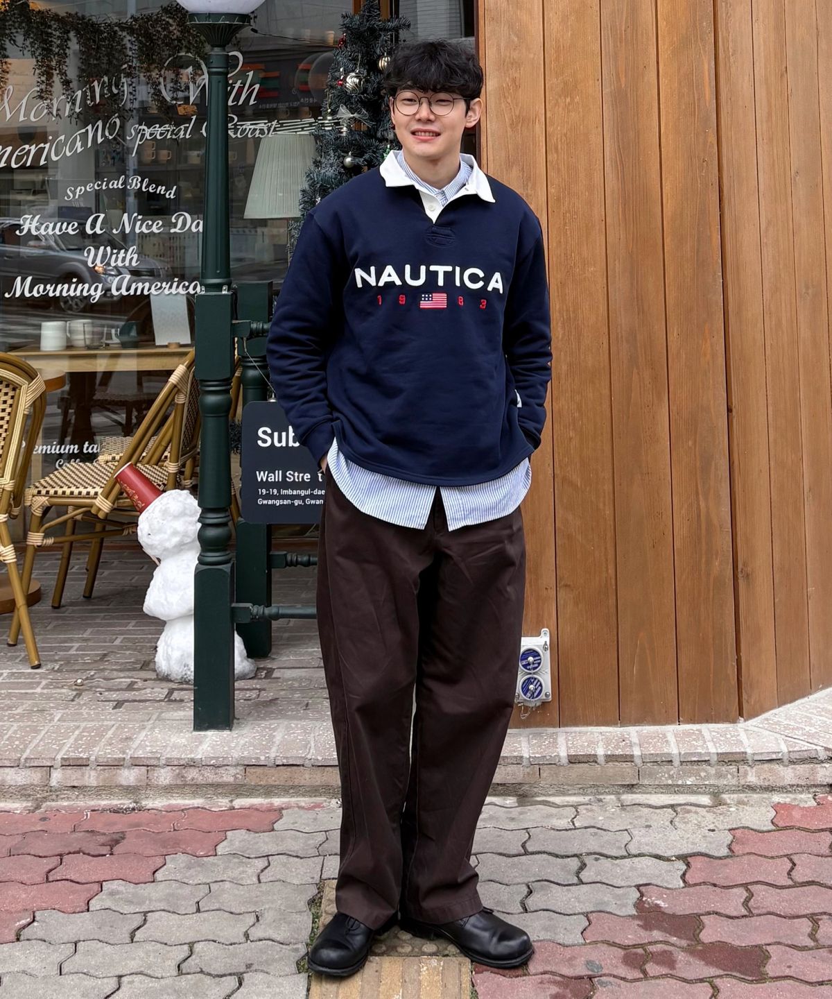 노티카(NAUTICA) 83플래그 폴로 럭비티