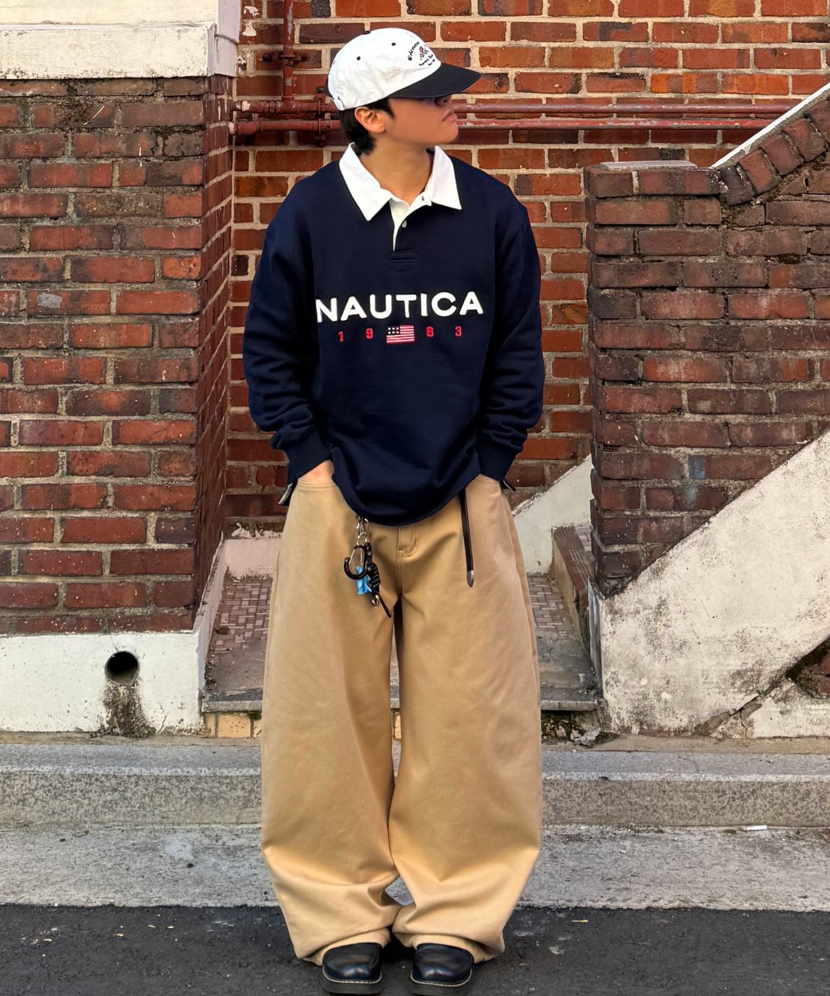노티카(NAUTICA) 83플래그 폴로 럭비티