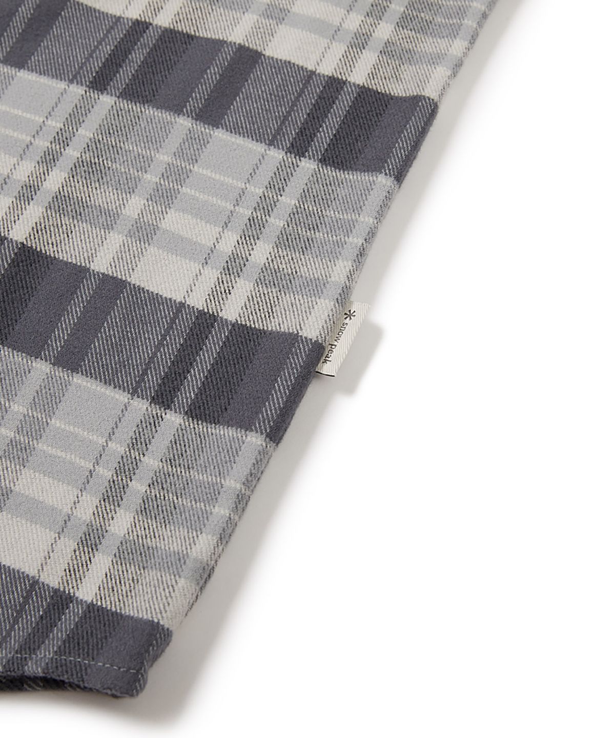 스노우피크 어패럴(SNOWPEAK APPAREL) 리사이클 체크 셔츠 (S24FMFSH02) Dark Gray