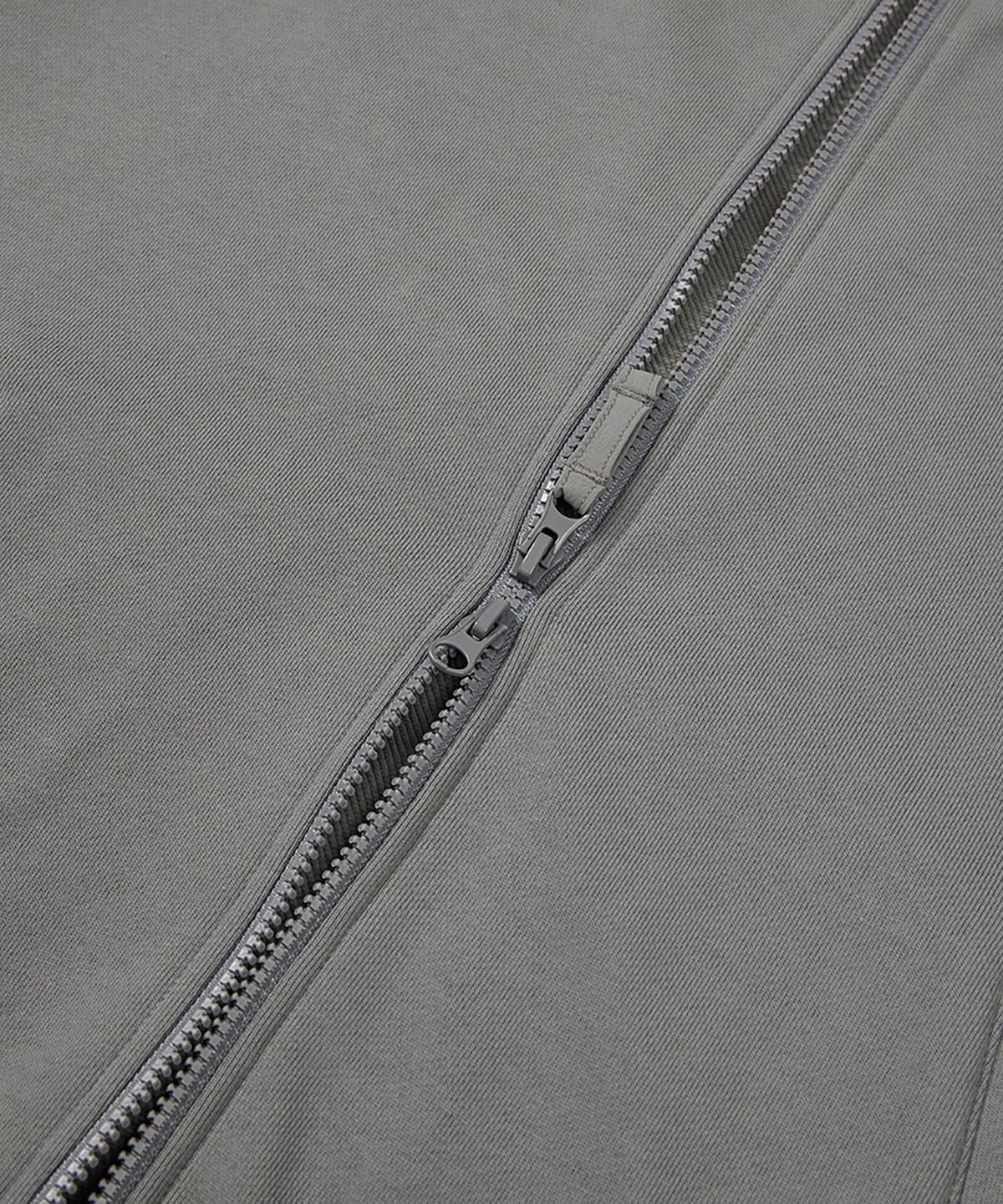 스노우피크 어패럴(SNOWPEAK APPAREL) 우븐 패치 후드 집업 (S24FMFFJ24) Dark Gray