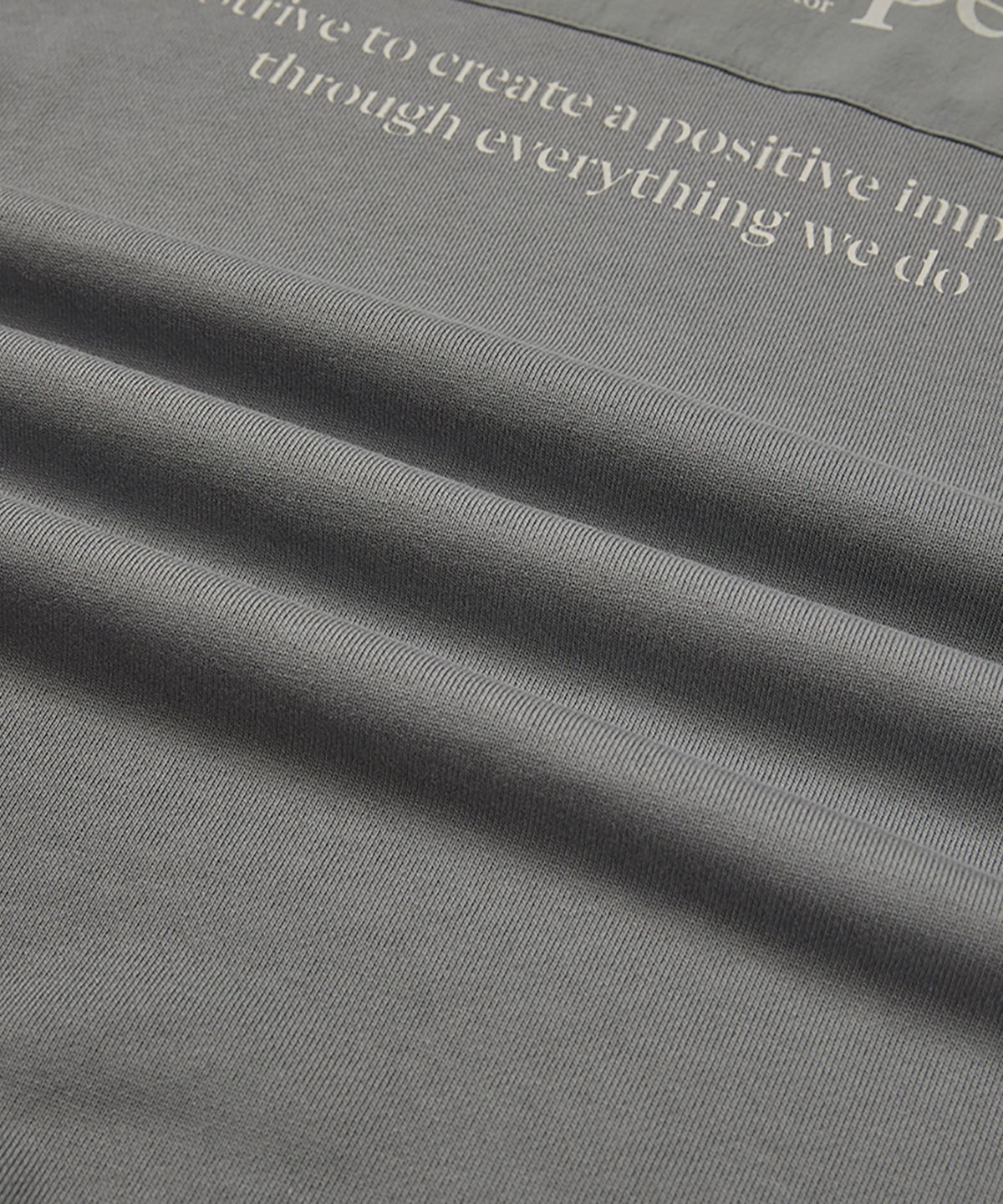 스노우피크 어패럴(SNOWPEAK APPAREL) 우븐 패치 후드 집업 (S24FMFFJ24) Dark Gray