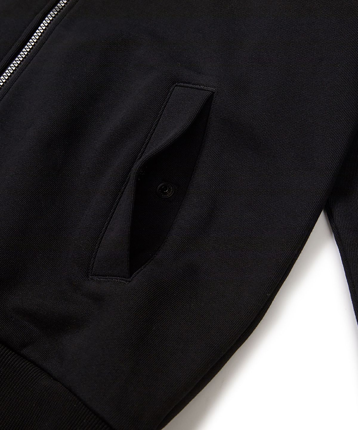 스노우피크 어패럴(SNOWPEAK APPAREL) 우븐 패치 후드 집업 (S24FMFFJ24) Black