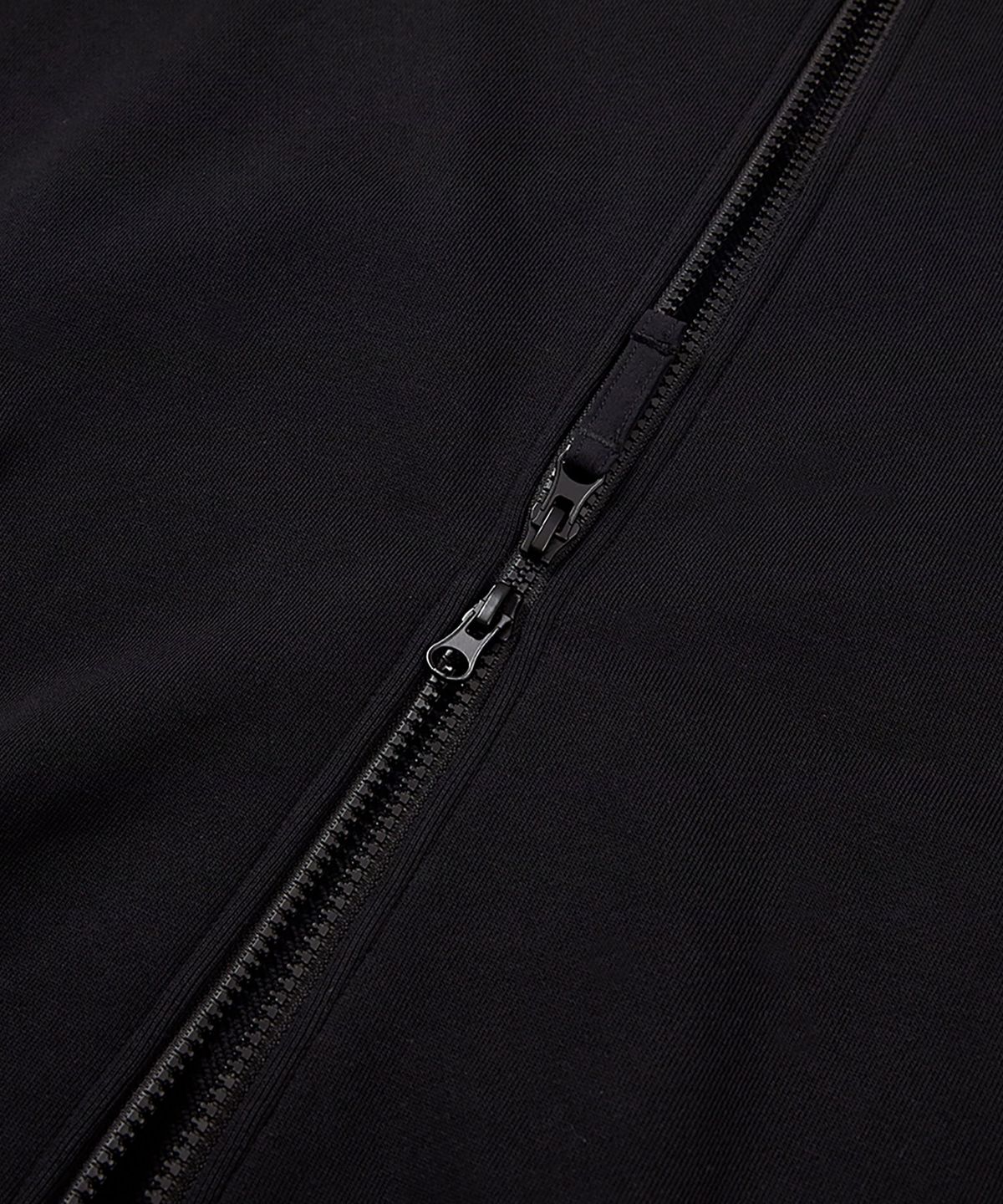스노우피크 어패럴(SNOWPEAK APPAREL) 우븐 패치 후드 집업 (S24FMFFJ24) Black