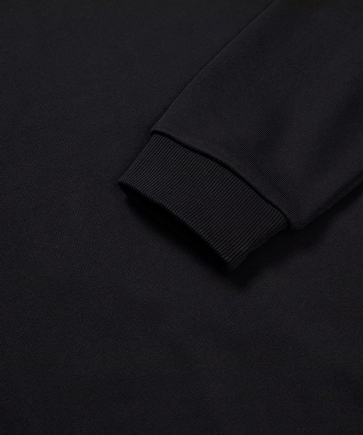 스노우피크 어패럴(SNOWPEAK APPAREL) 우븐 패치 후드 티셔츠 (S24FMFHD24) Black