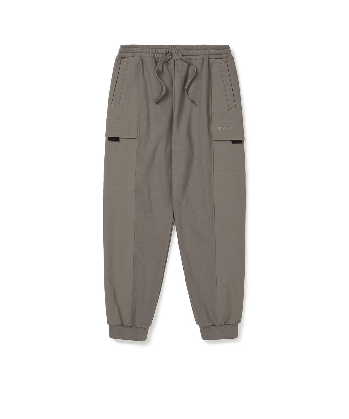 스노우피크 어패럴(SNOWPEAK APPAREL) 우븐 믹스 조거 팬츠 (S24FMFFP24) Dark Khaki
